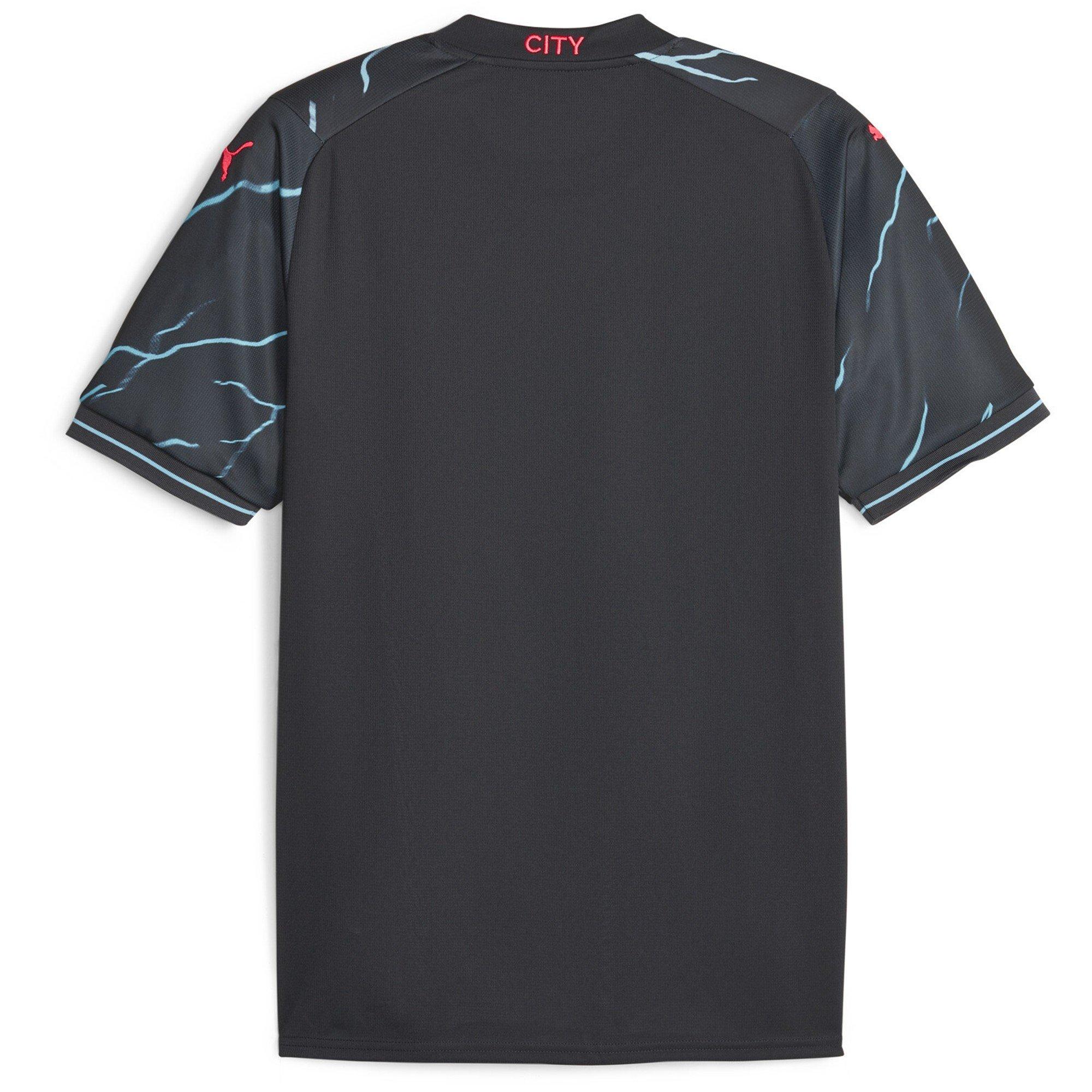 Mørkeblå - Puma - Mcfc 3rd Jersey Replica Football Shirt Mens - 2