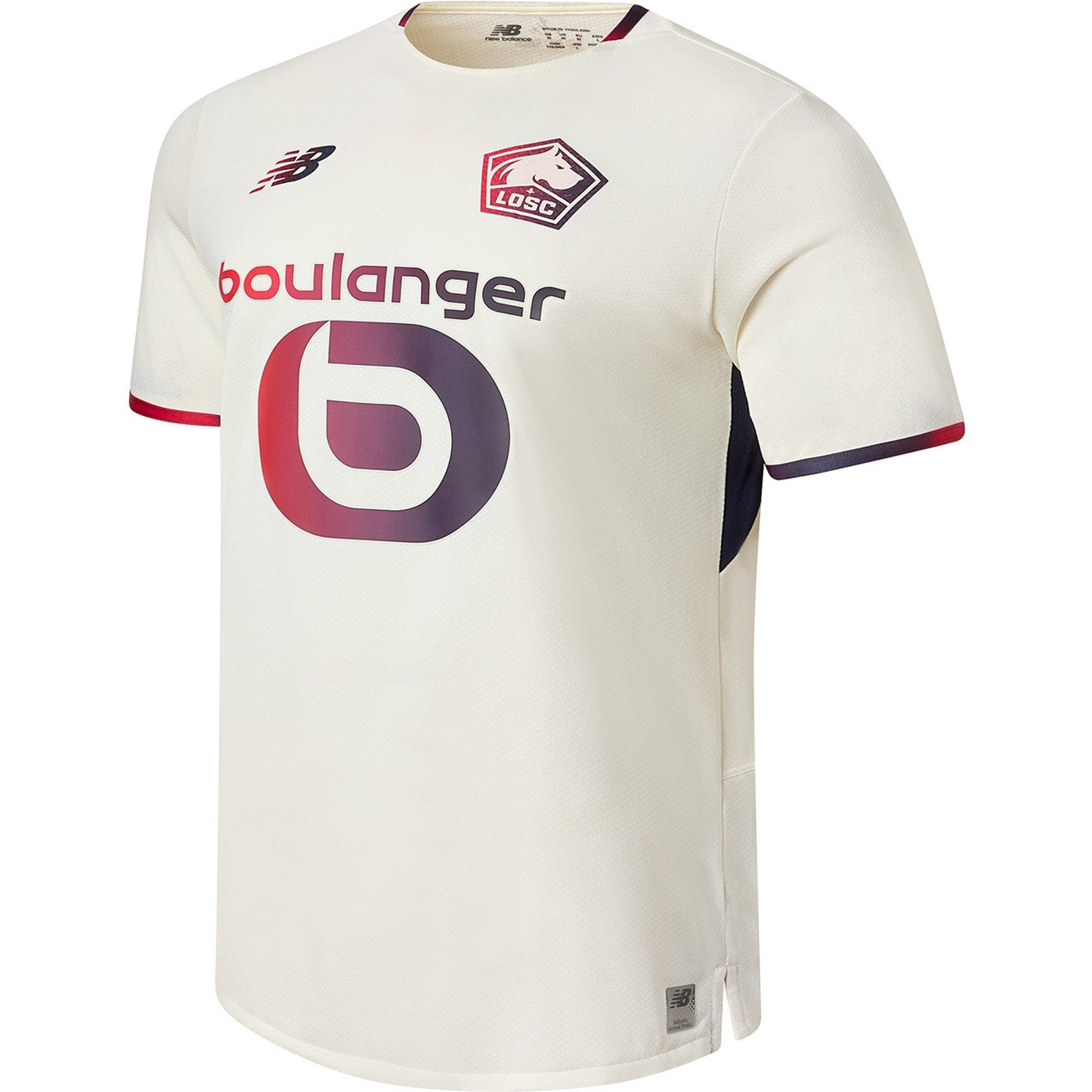 Sort - New Balance - Lille Away Shirt 2025 2026 Adults - 2