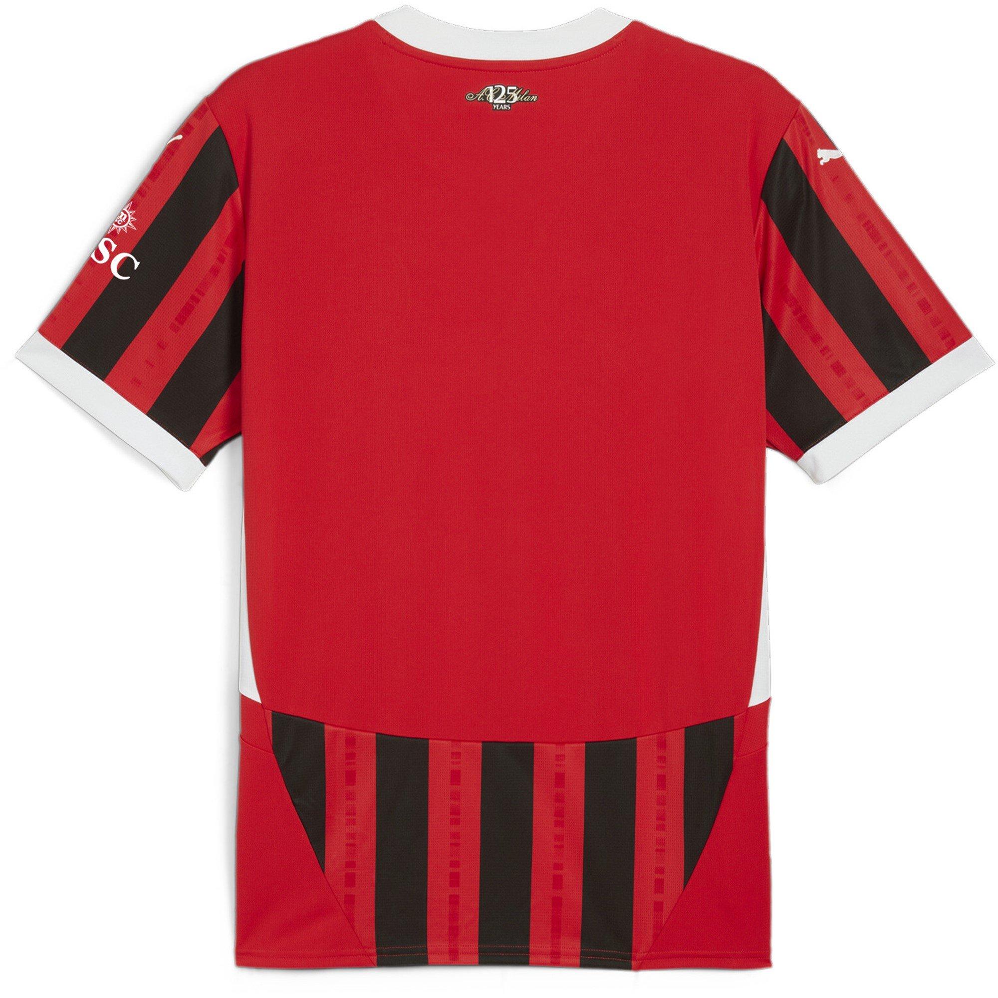 Red/Black - Puma - AC Milan Home Adults Shirt 2024 2025 - 7
