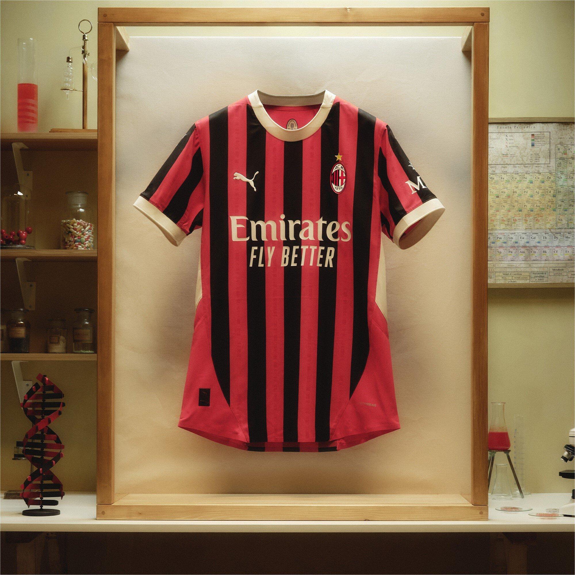 Red/Black - Puma - AC Milan Home Adults Shirt 2024 2025 - 8