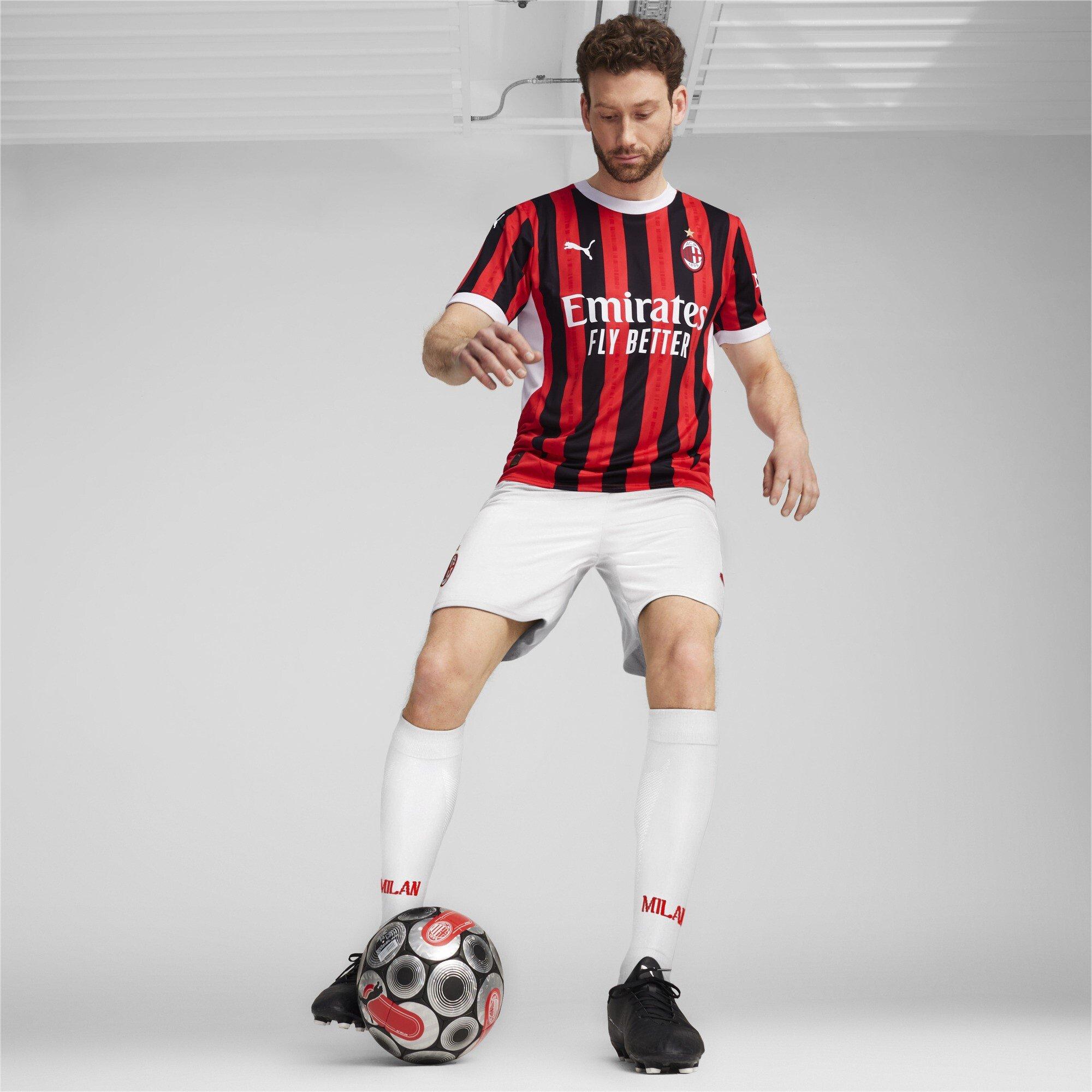 Red/Black - Puma - AC Milan Home Adults Shirt 2024 2025 - 4