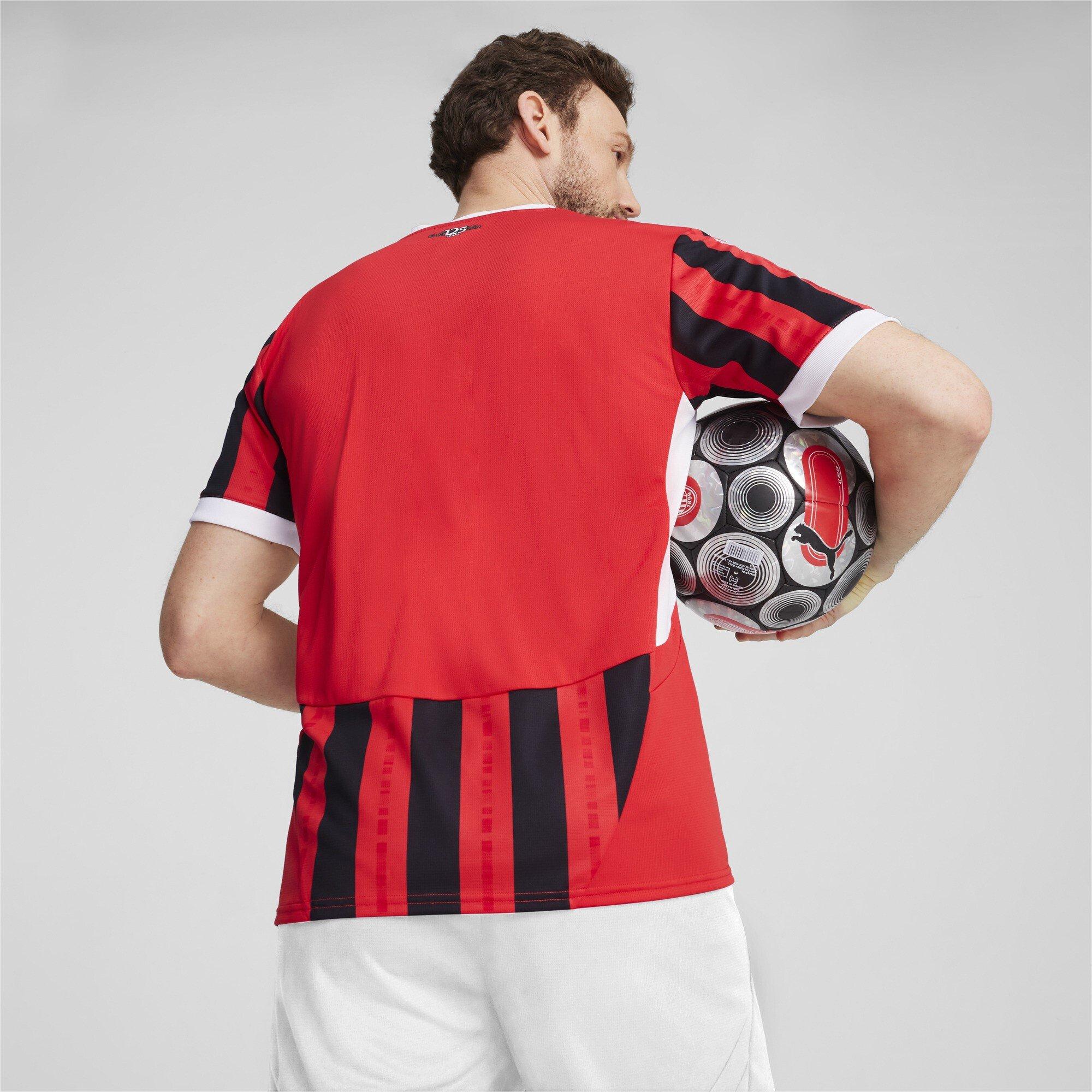 Red/Black - Puma - AC Milan Home Adults Shirt 2024 2025 - 5