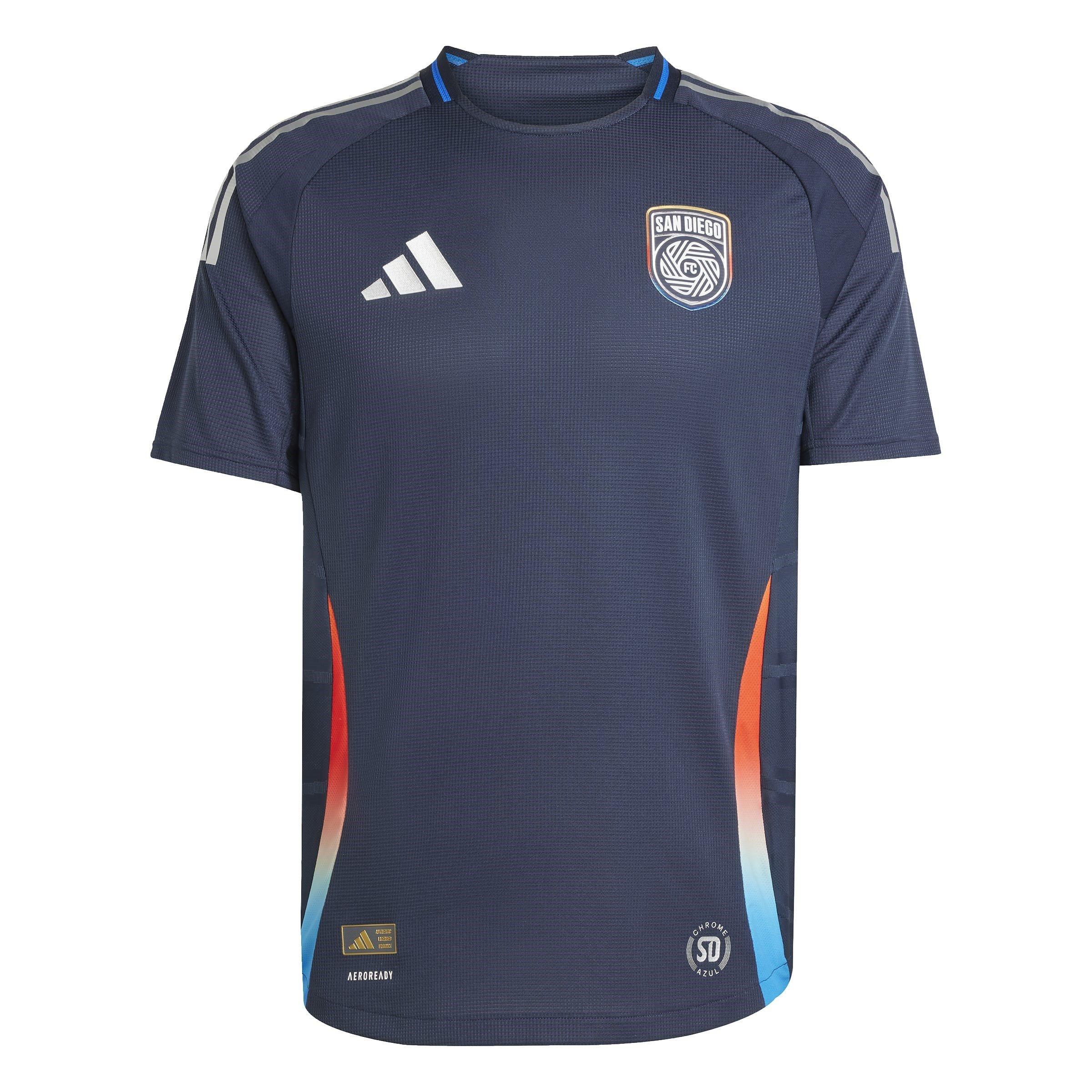 Adidas Men's San Diego Fc Authentic Home Shirt 2025 Adults - Night Navy - S