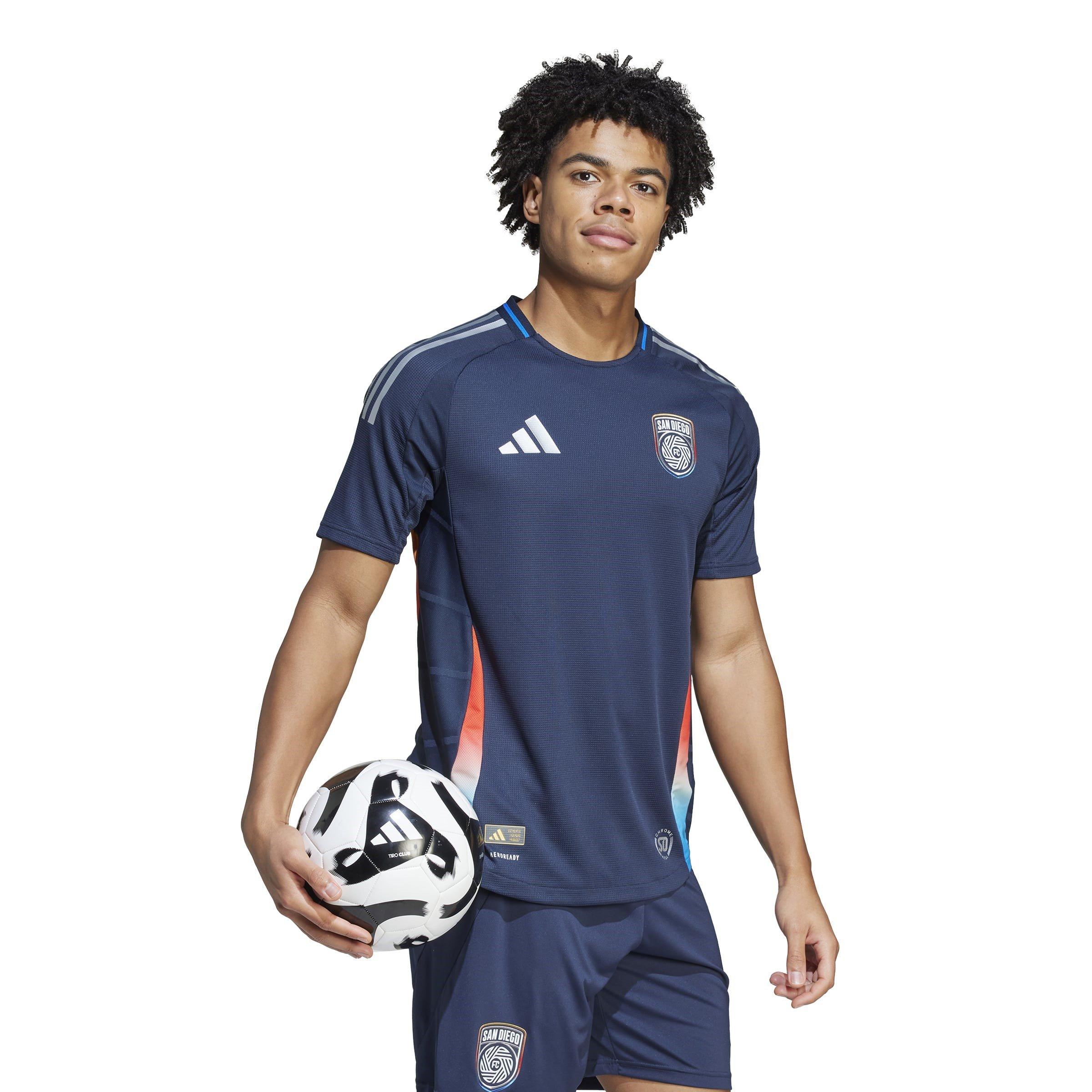 Night Navy - adidas - San Diego FC Authentic Home Shirt 2025 Adults - 6
