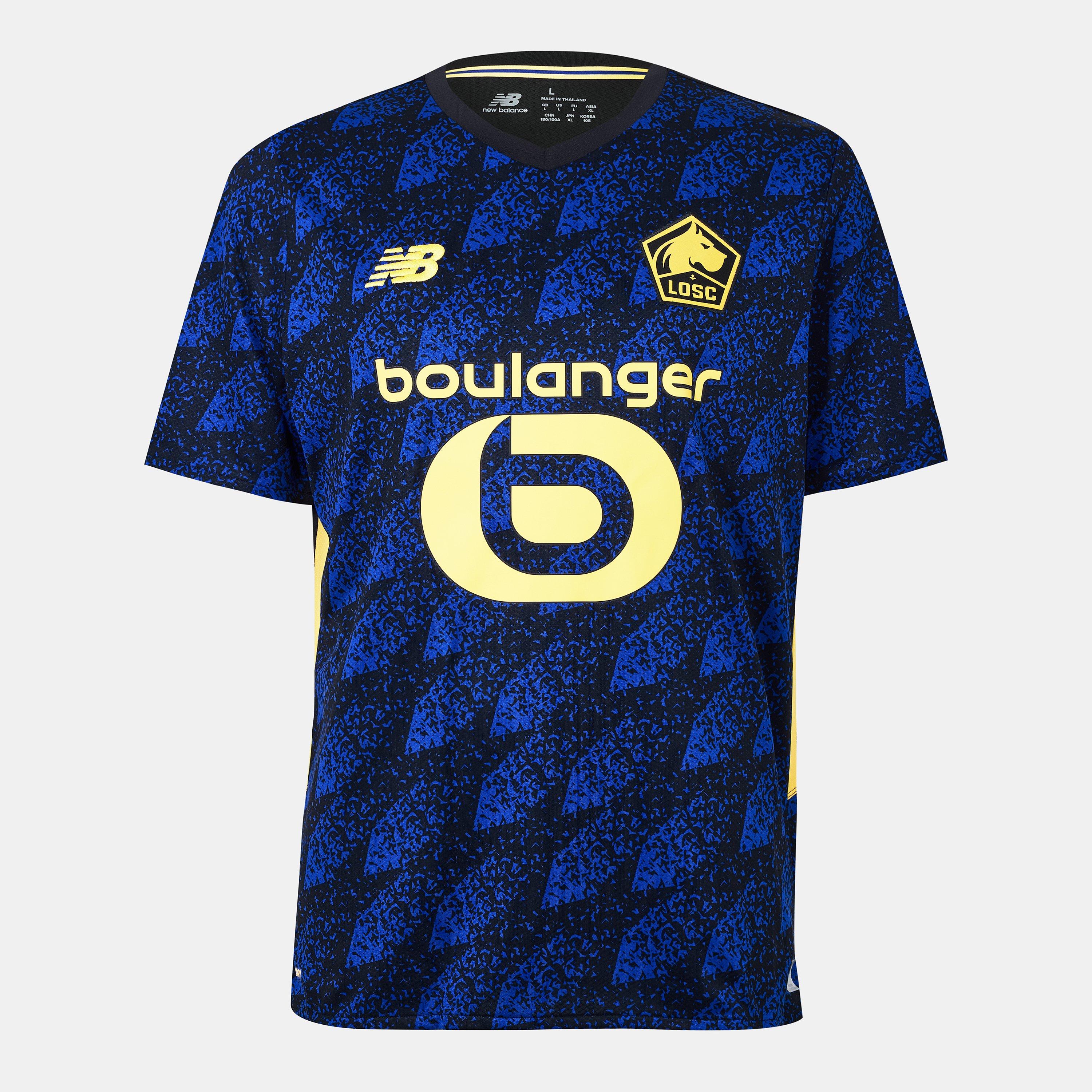 Blue/Black - New Balance - Lille Third Shirt 2025 2026 Adults - 1