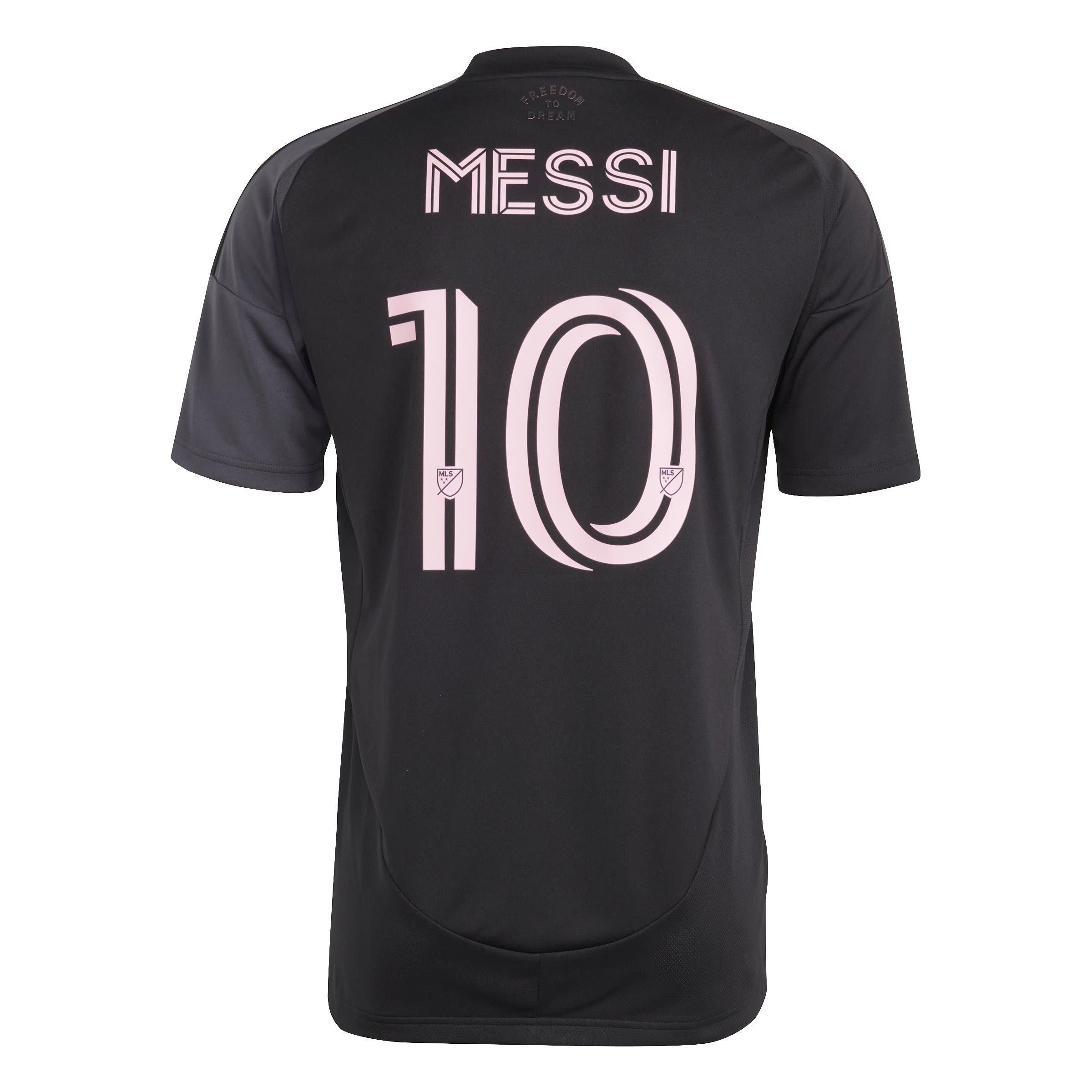 Schwarz - adidas - Inter Miami Away Messi Shirt 2025 2026 Adults - 2