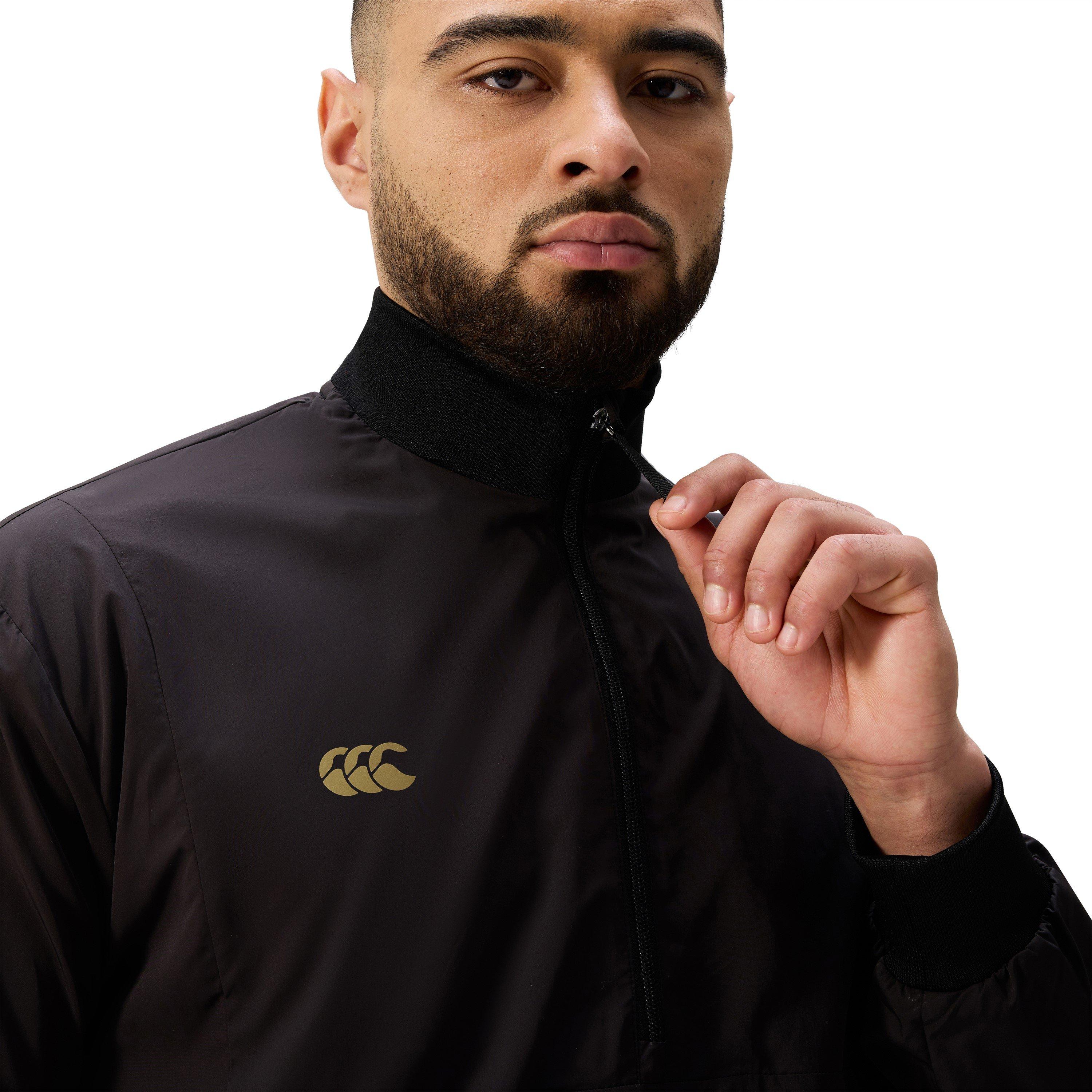 Nero - Canterbury - Tempo+ Breakdown Contact Quarter-Zip Long Sleeve Performance Rugby Jacket - 7