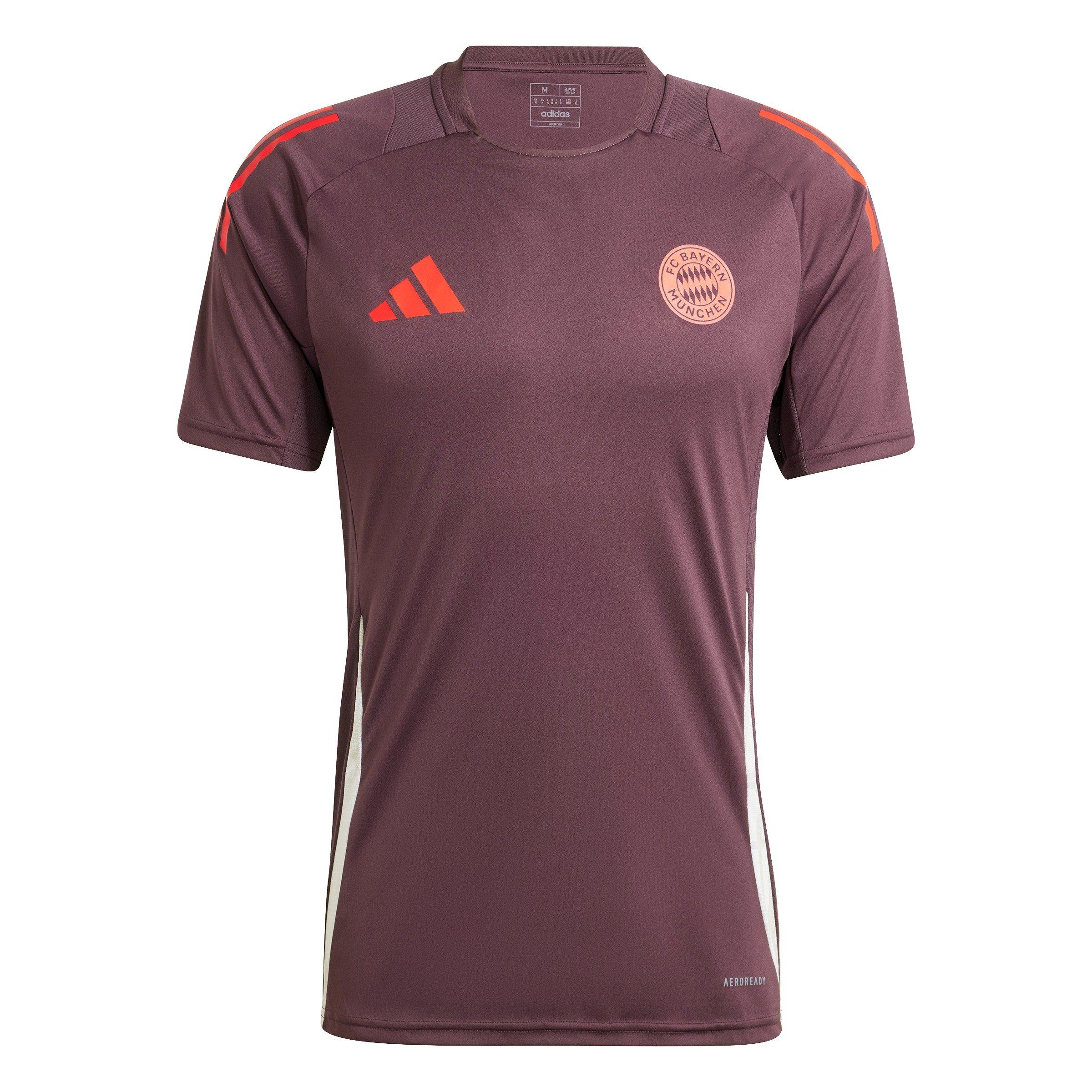 Adidas Men's Fcb Tr Jsy Football Shirt - Shadow Maroon - 3XL