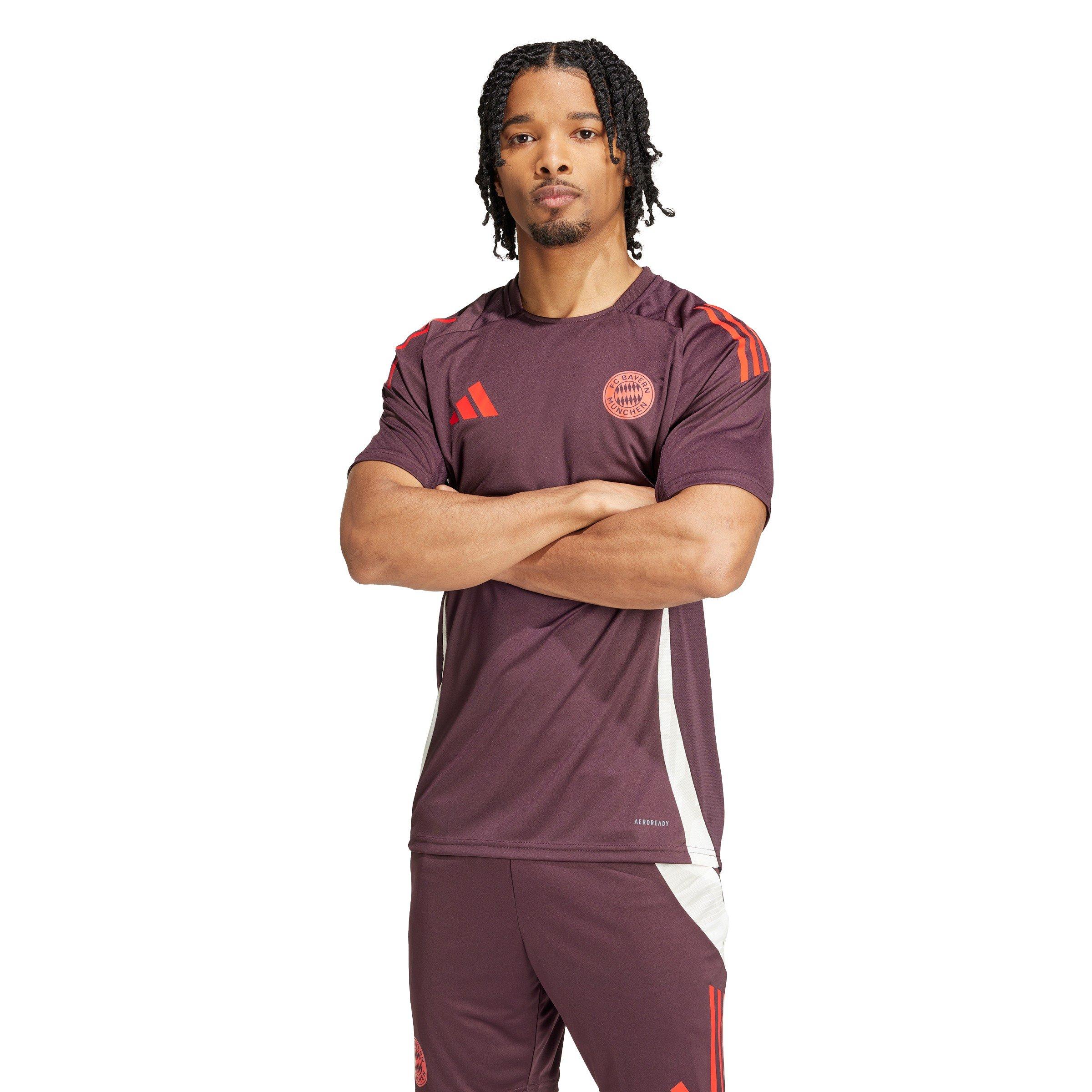 Sjenka Maroon - adidas - Fcb Tr Jsy Football Shirt Mens - 3