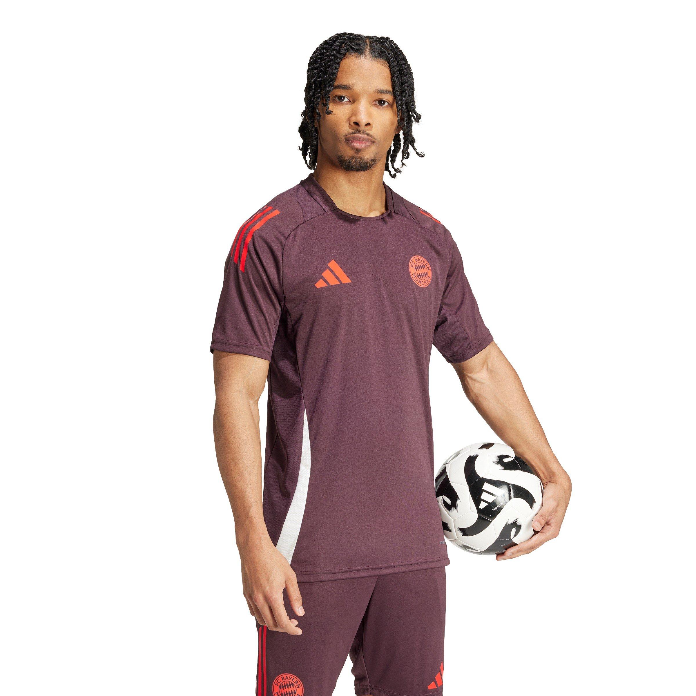 Sjenka Maroon - adidas - Fcb Tr Jsy Football Shirt Mens - 7