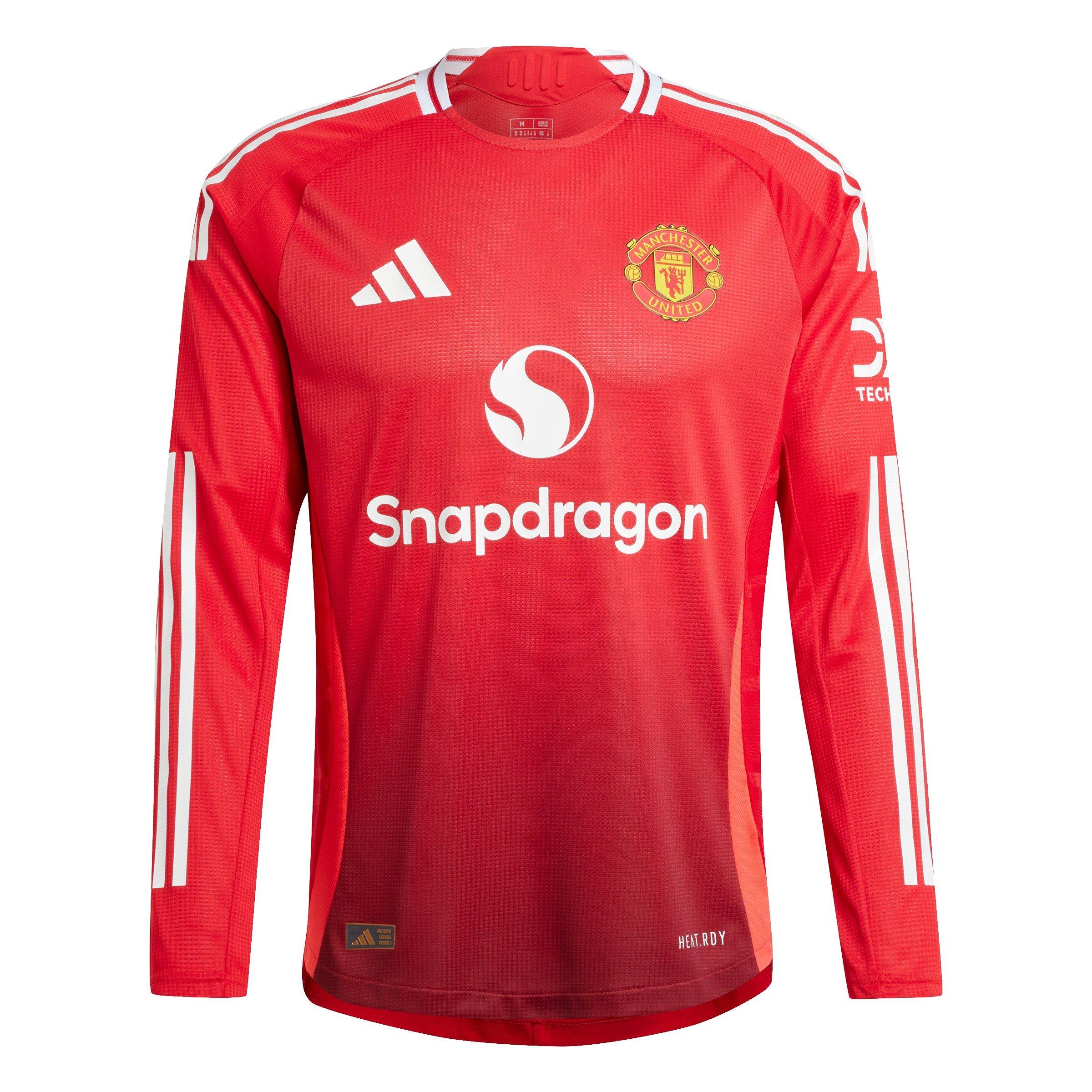 Mufc Red - adidas - Mufc H Jsy Aul Football Shirt Mens - 1