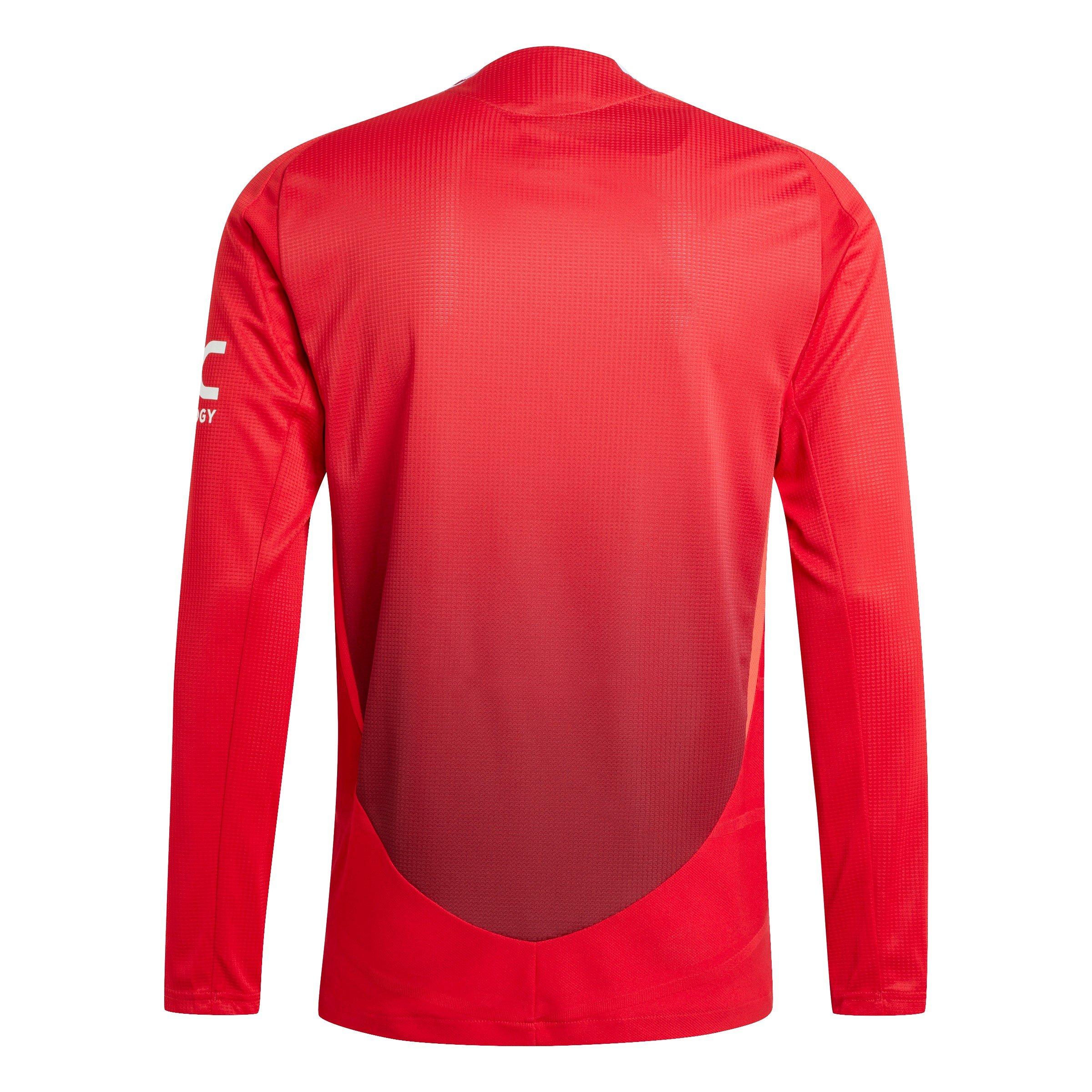 Mufc Red - adidas - Mufc H Jsy Aul Football Shirt Mens - 2