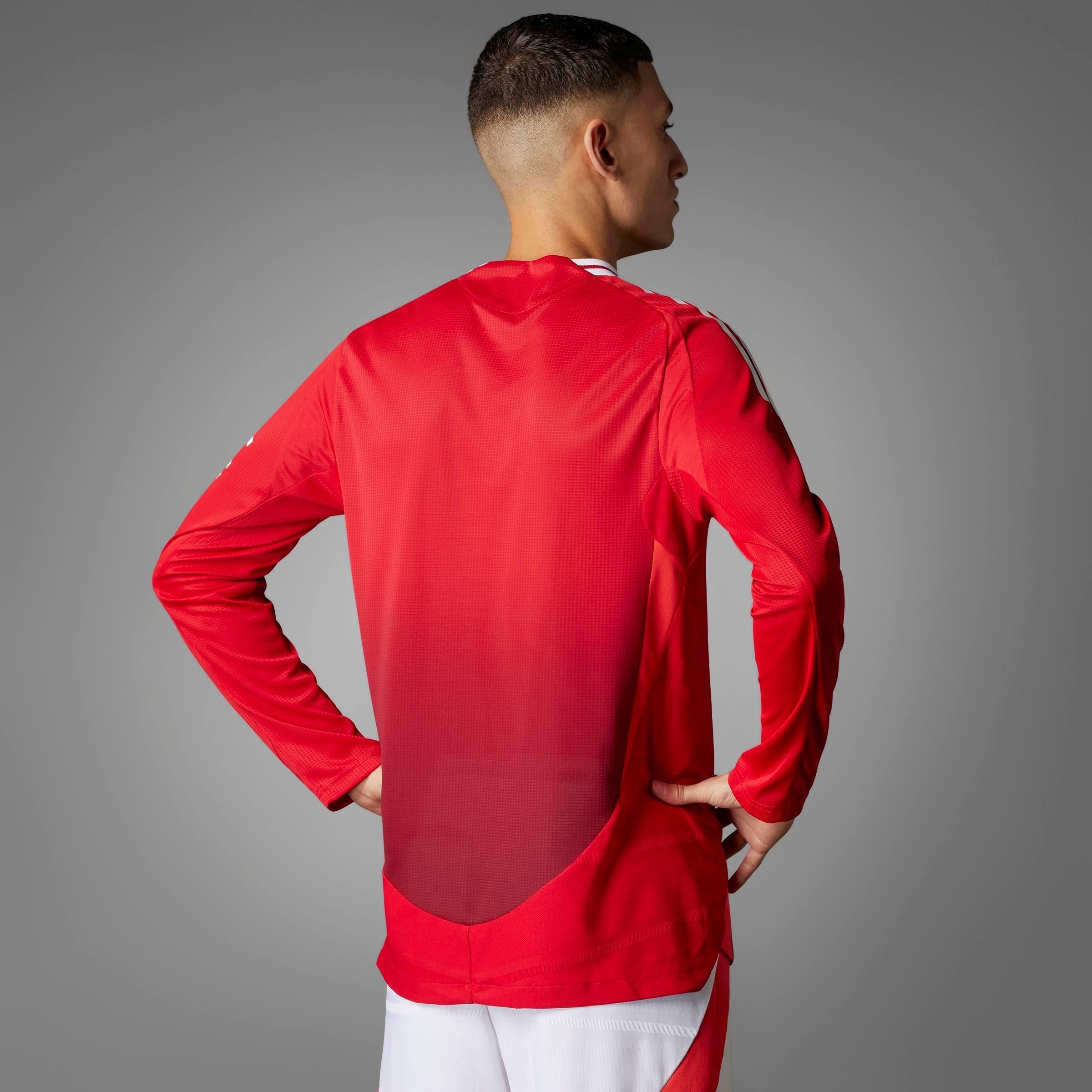 Mufc Red - adidas - Mufc H Jsy Aul Football Shirt Mens - 11