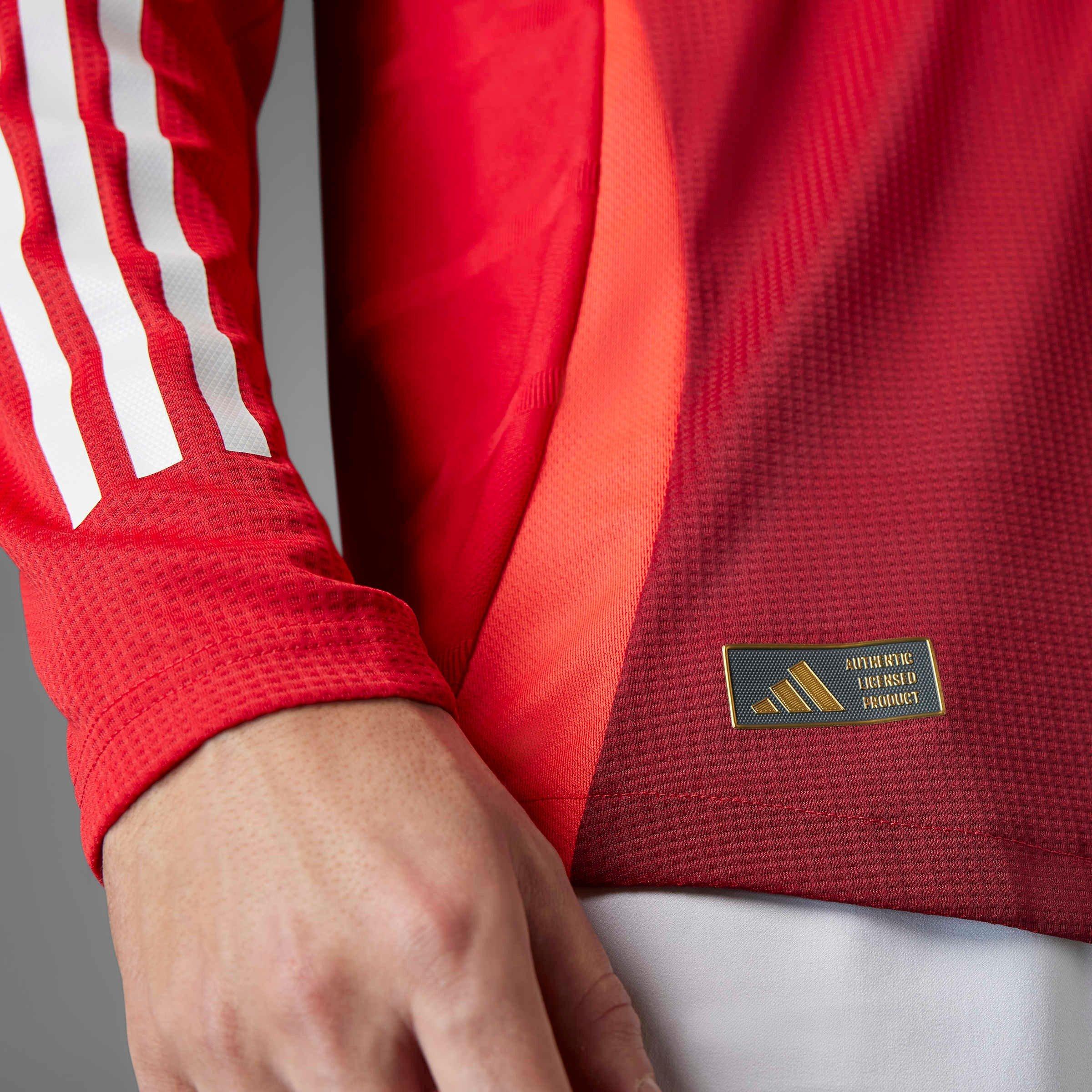 Mufc Red - adidas - Mufc H Jsy Aul Football Shirt Mens - 13