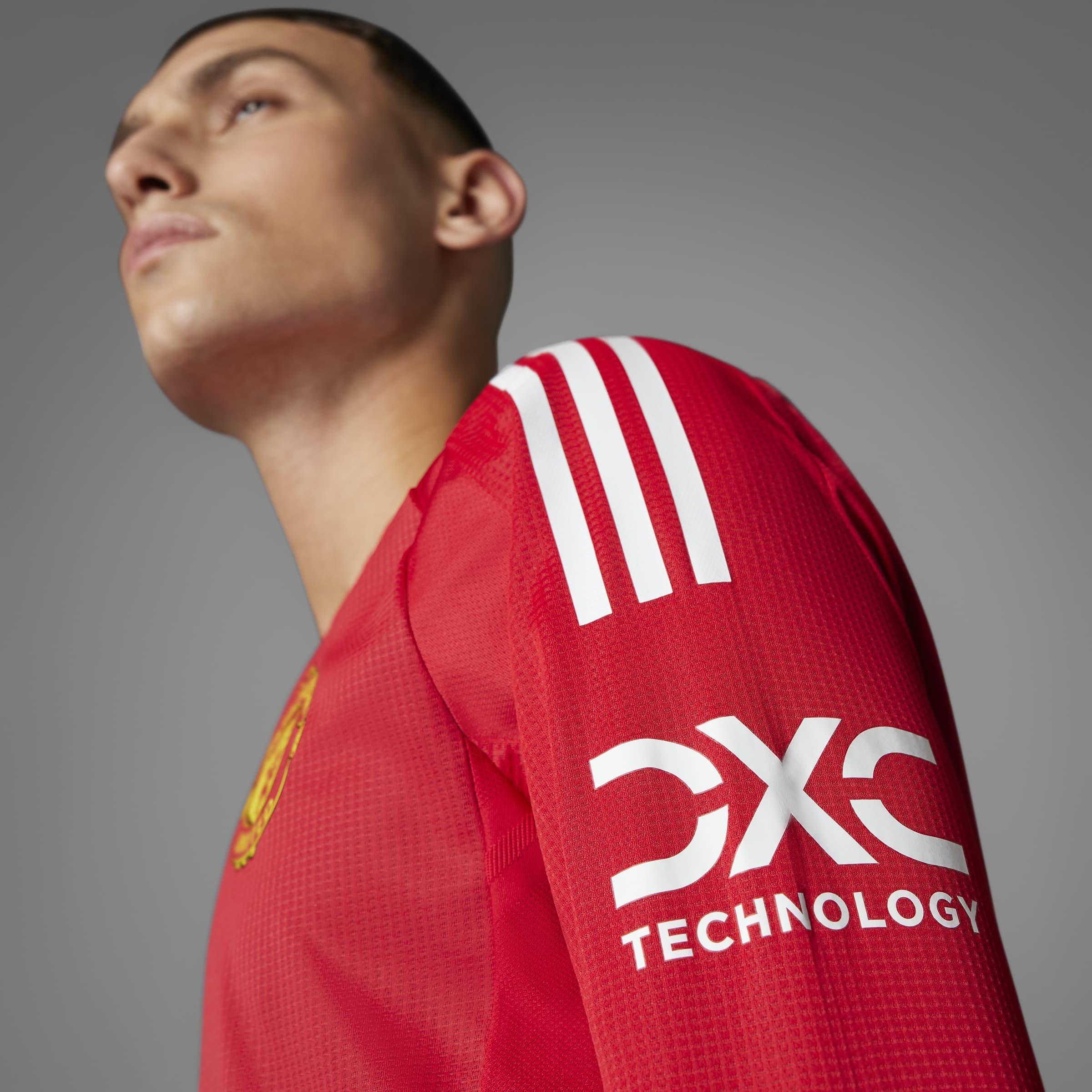 Mufc Red - adidas - Mufc H Jsy Aul Football Shirt Mens - 15
