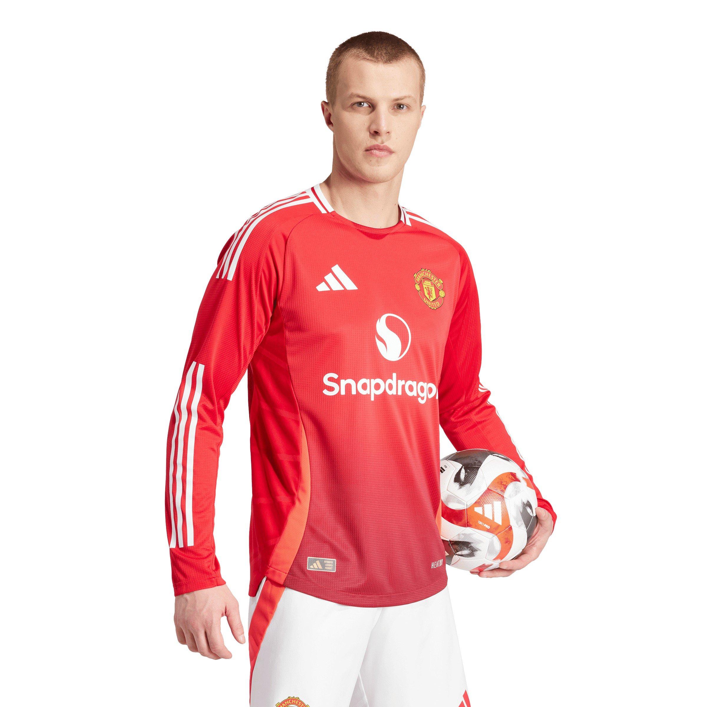 Mufc Red - adidas - Mufc H Jsy Aul Football Shirt Mens - 5