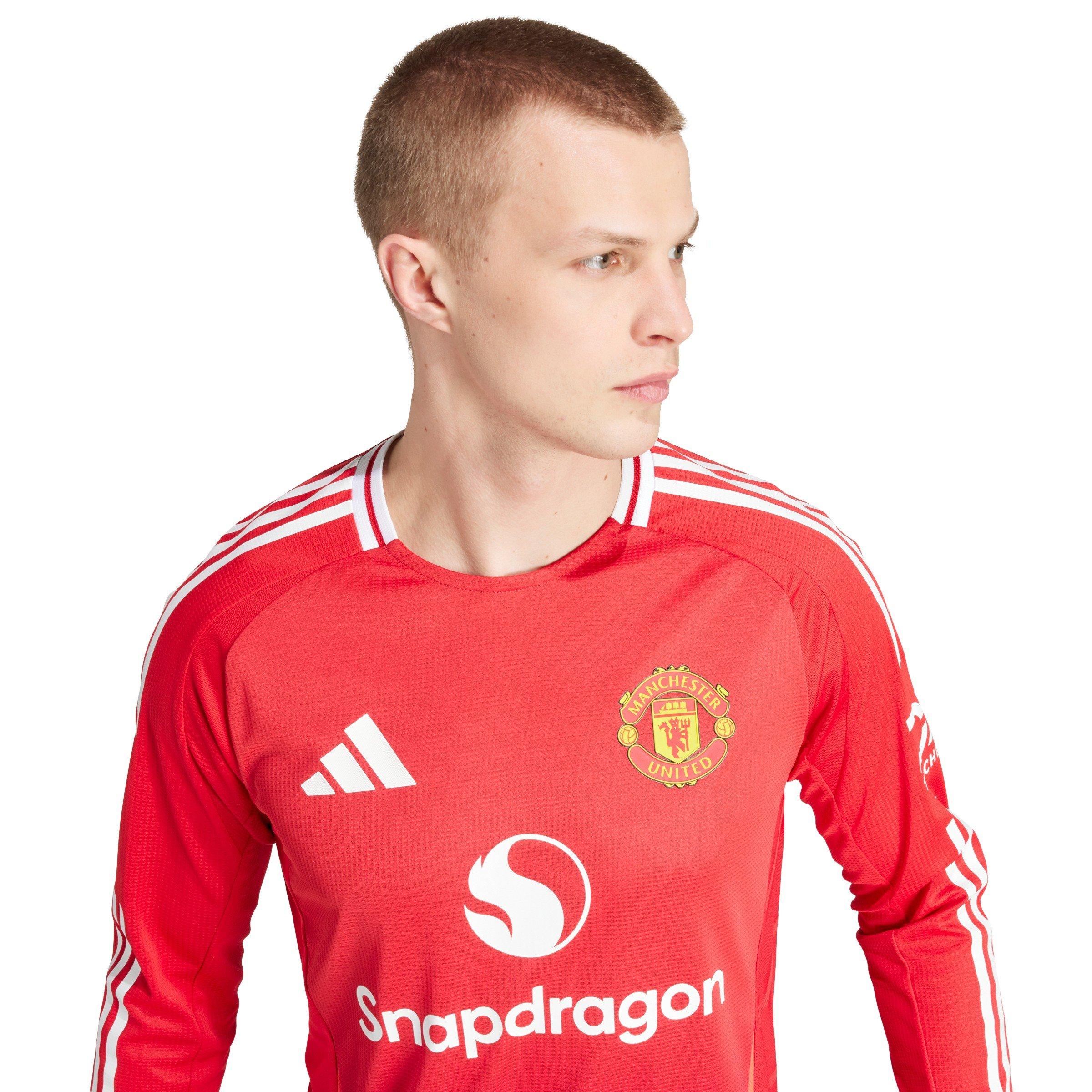Mufc Red - adidas - Mufc H Jsy Aul Football Shirt Mens - 6