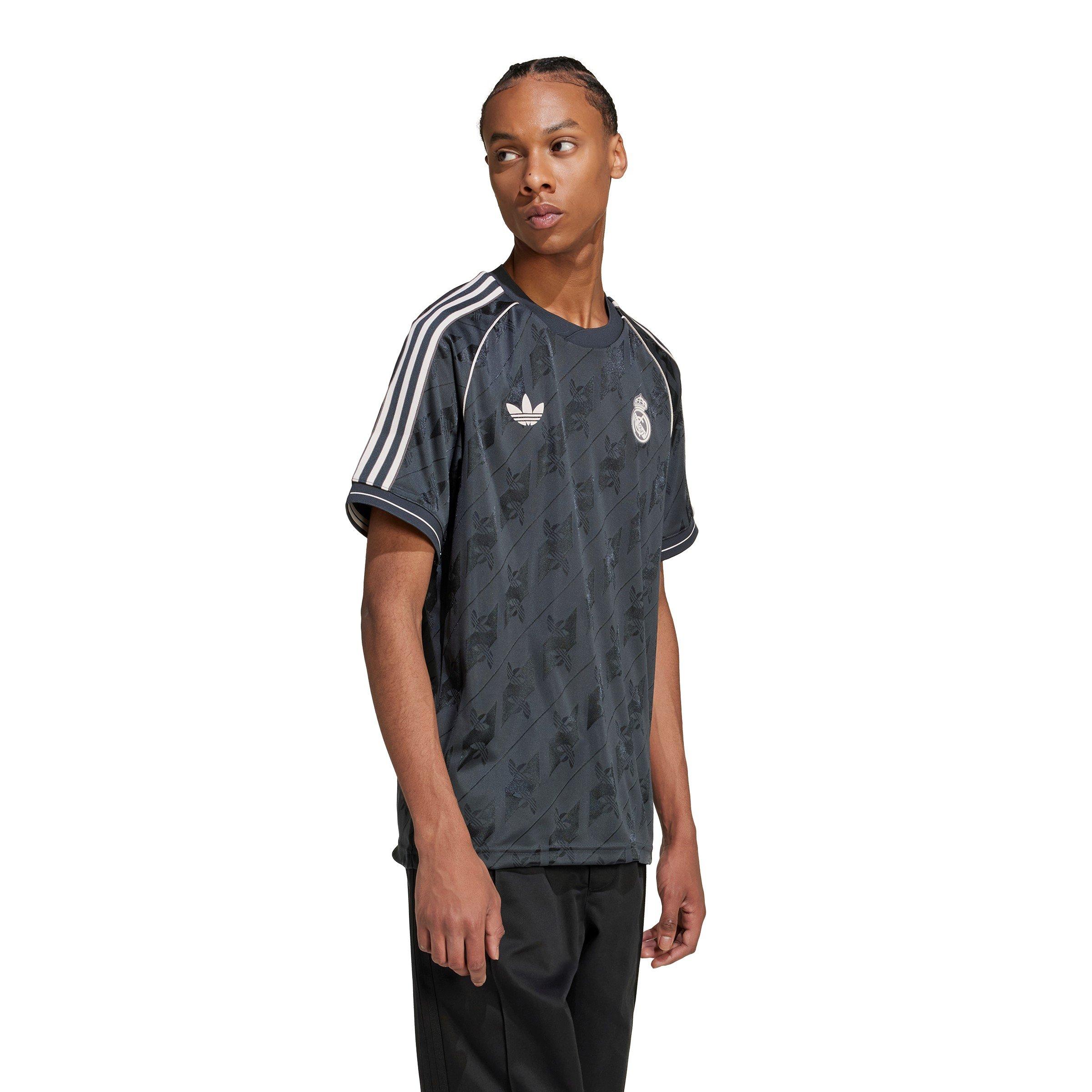 Dunkelgrau - adidas - Real Ls Jsy Football Shirt Mens - 5