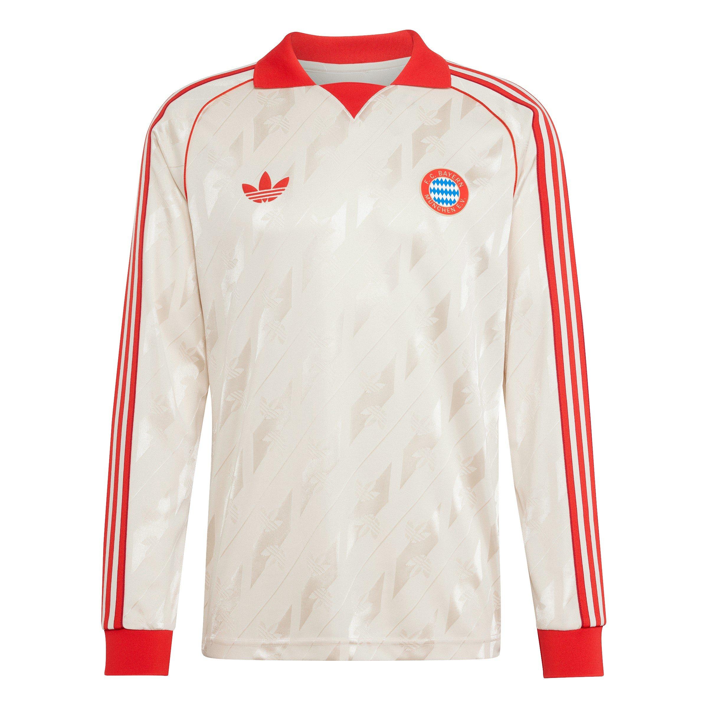 Linnedug - adidas - Mens Bayern Munich Third Longsleeve Retro Shirt 2025 2026 - 1