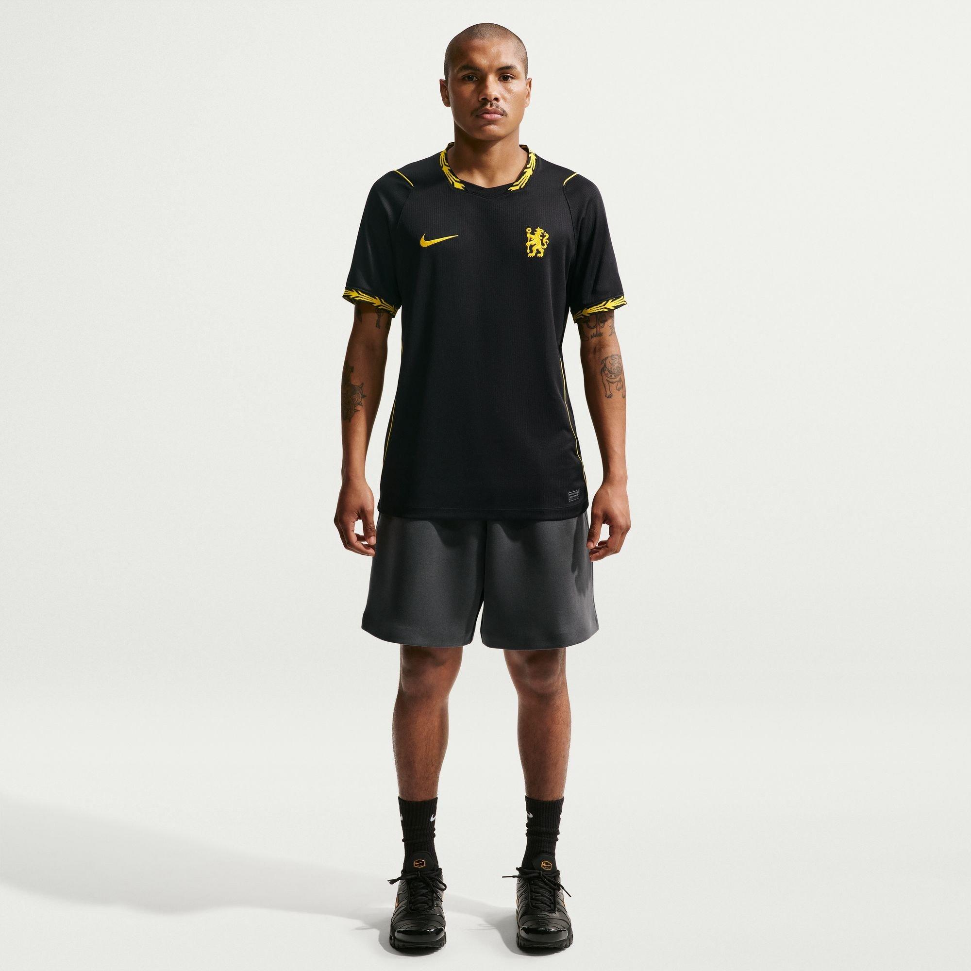 Black/Mid Gold - Nike - Chelsea Away Shirt 2026/27 Mens - 7