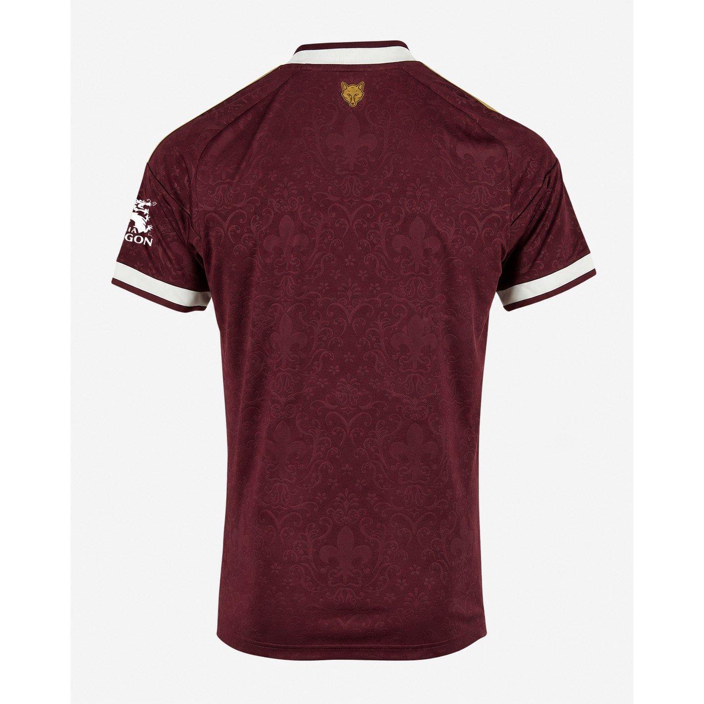 Maroon/Gold - adidas - Adidas Leicester City Away Shirt 2026/27 Mens - 2