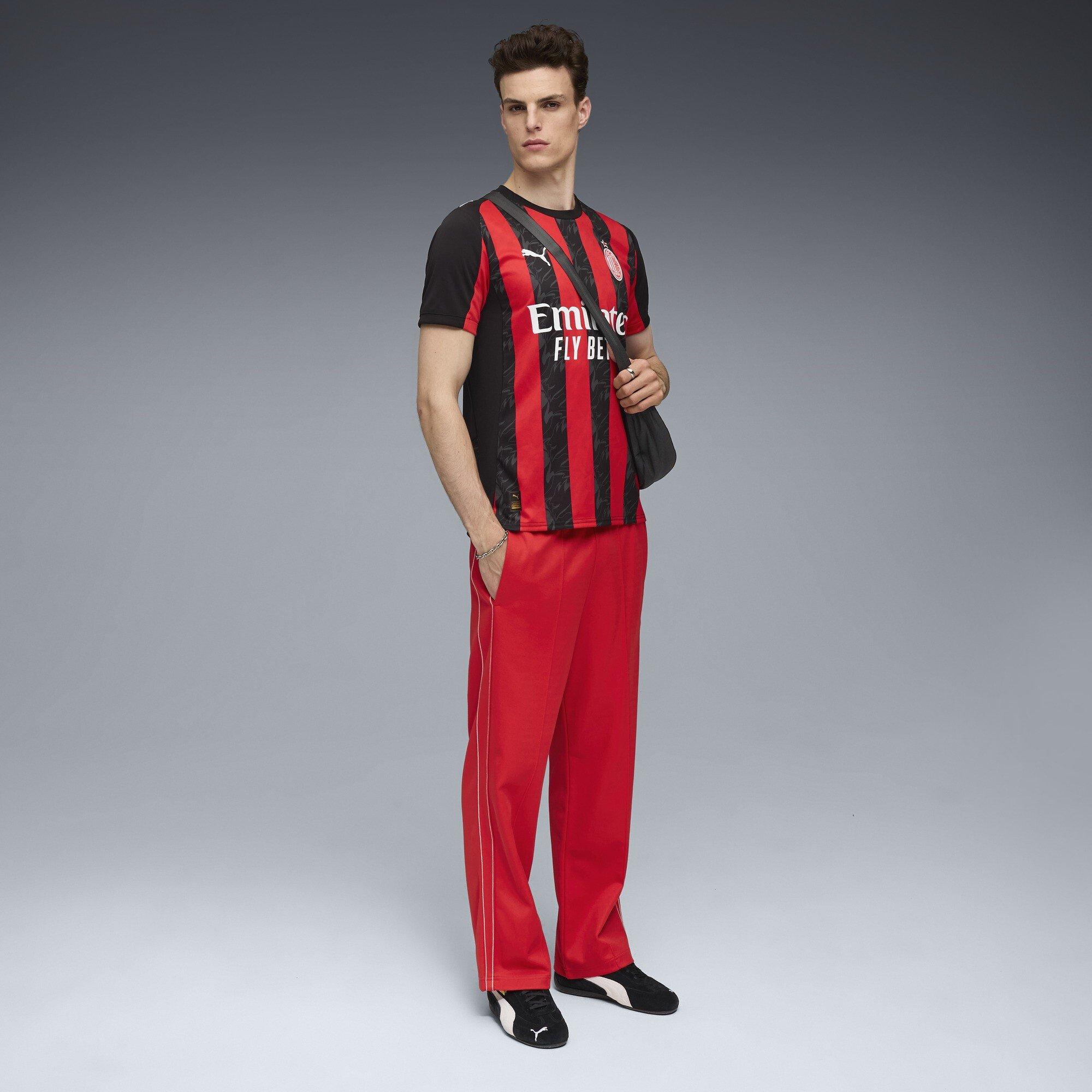 Red/Black - Puma - AC Milan Home Shirt 2025 2026 Adults - 7
