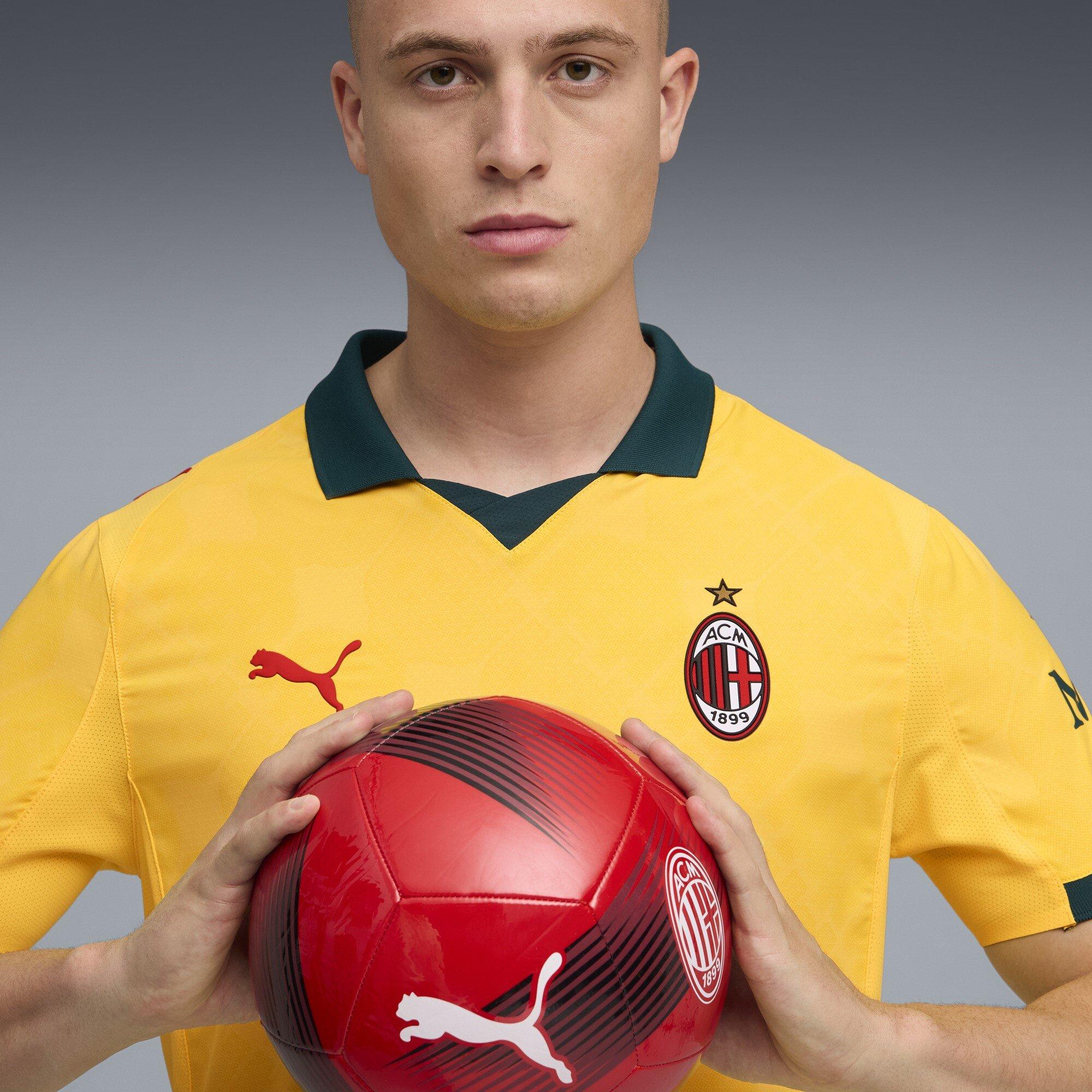 Yellow/Green - Puma - AC Milan Authentic Third Shirt 2025 2026 Adults - 4