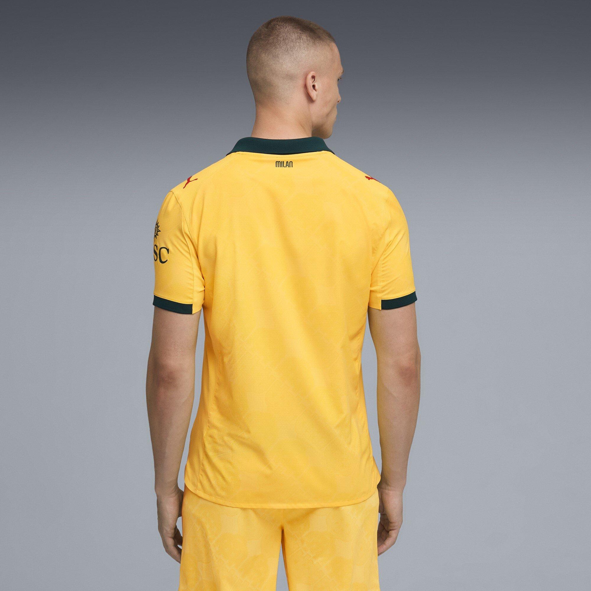 Yellow/Green - Puma - AC Milan Authentic Third Shirt 2025 2026 Adults - 5