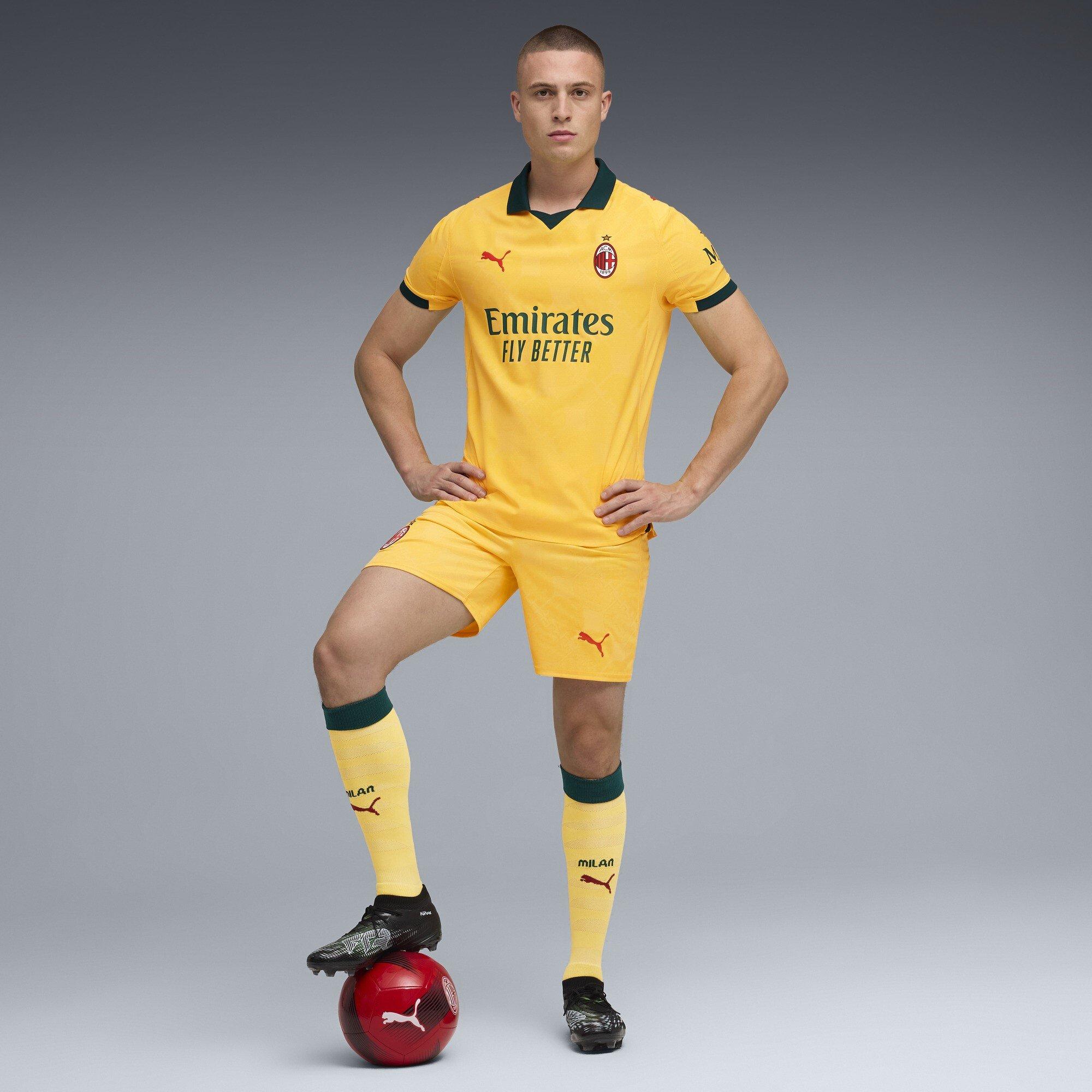 Yellow/Green - Puma - AC Milan Authentic Third Shirt 2025 2026 Adults - 7