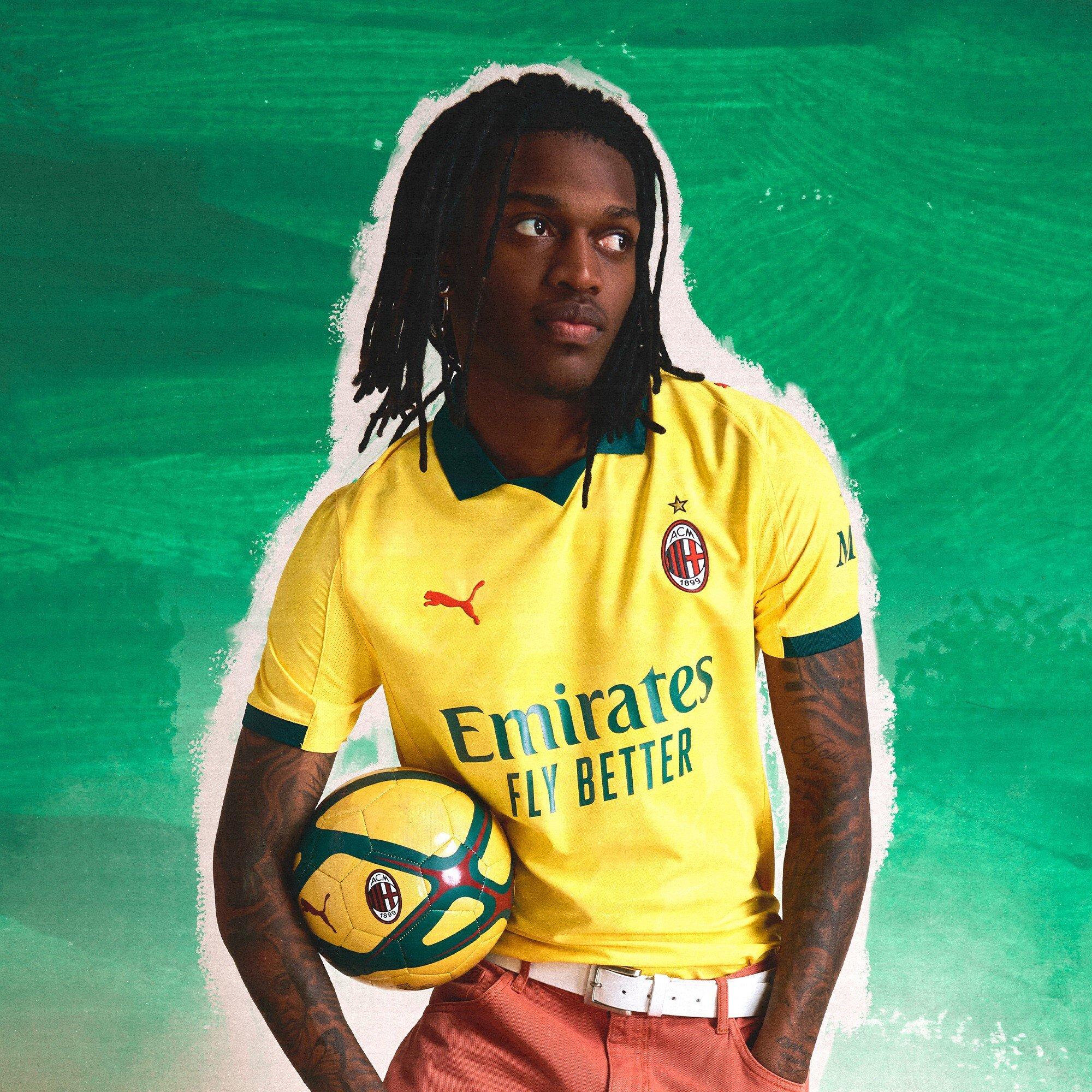 Yellow/Green - Puma - AC Milan Authentic Third Shirt 2025 2026 Adults - 8