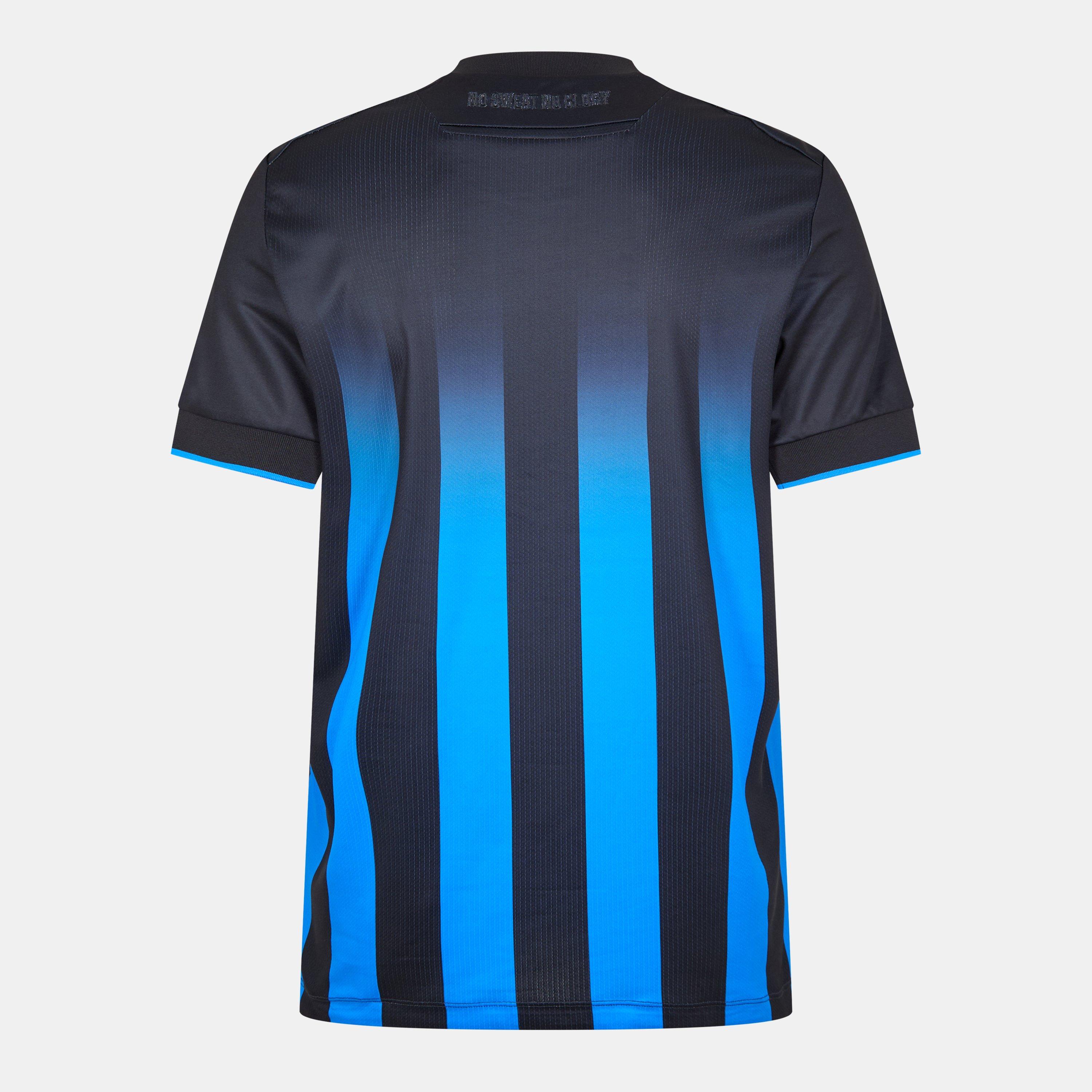 Blue/Black - Macron - Club Brugge Home Shirt 2023 2024 Adults - 2
