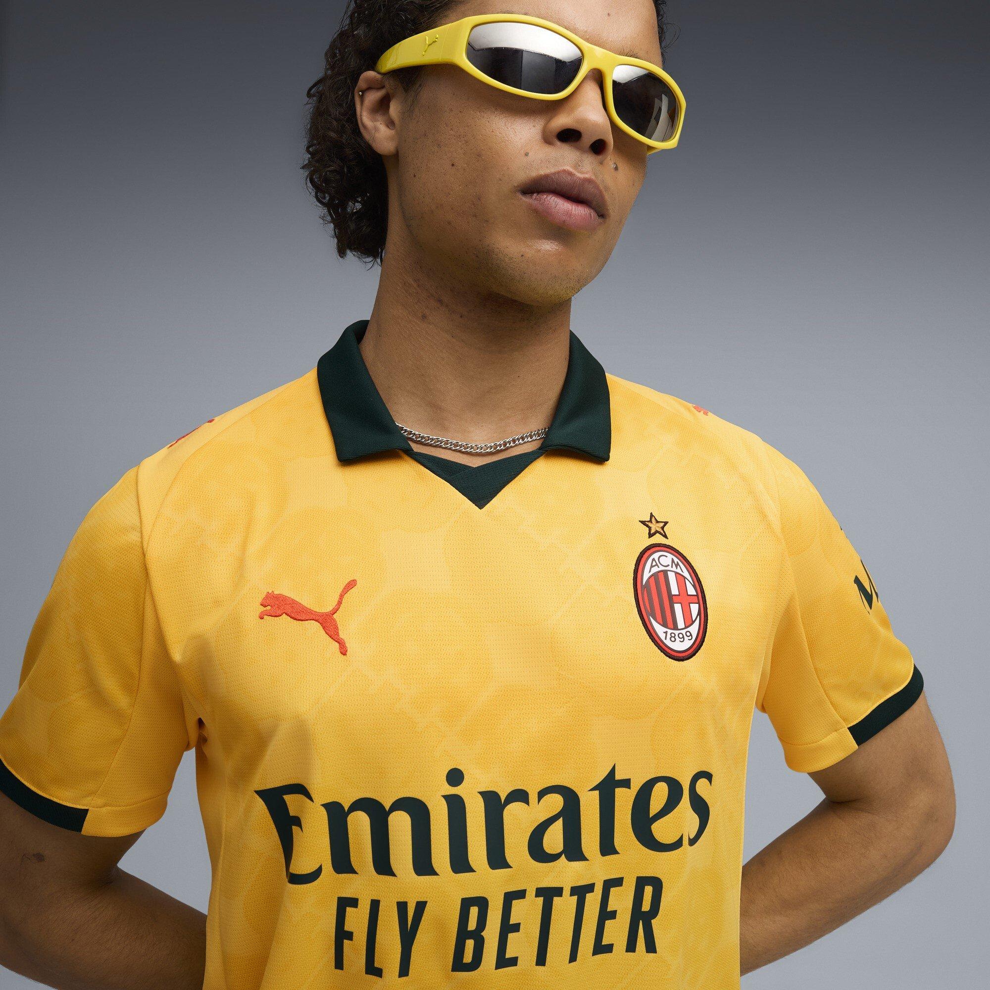 Yellow/Green - Puma - AC Milan Third Shirt 2025 2026 Adults - 4