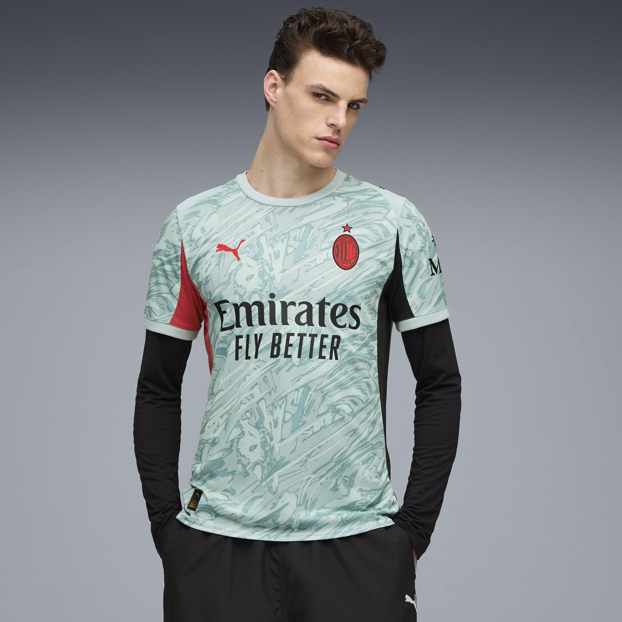 Mint Green - Puma - AC Milan Goalkeeper Home Shirt 2025 2026 Adults - 3