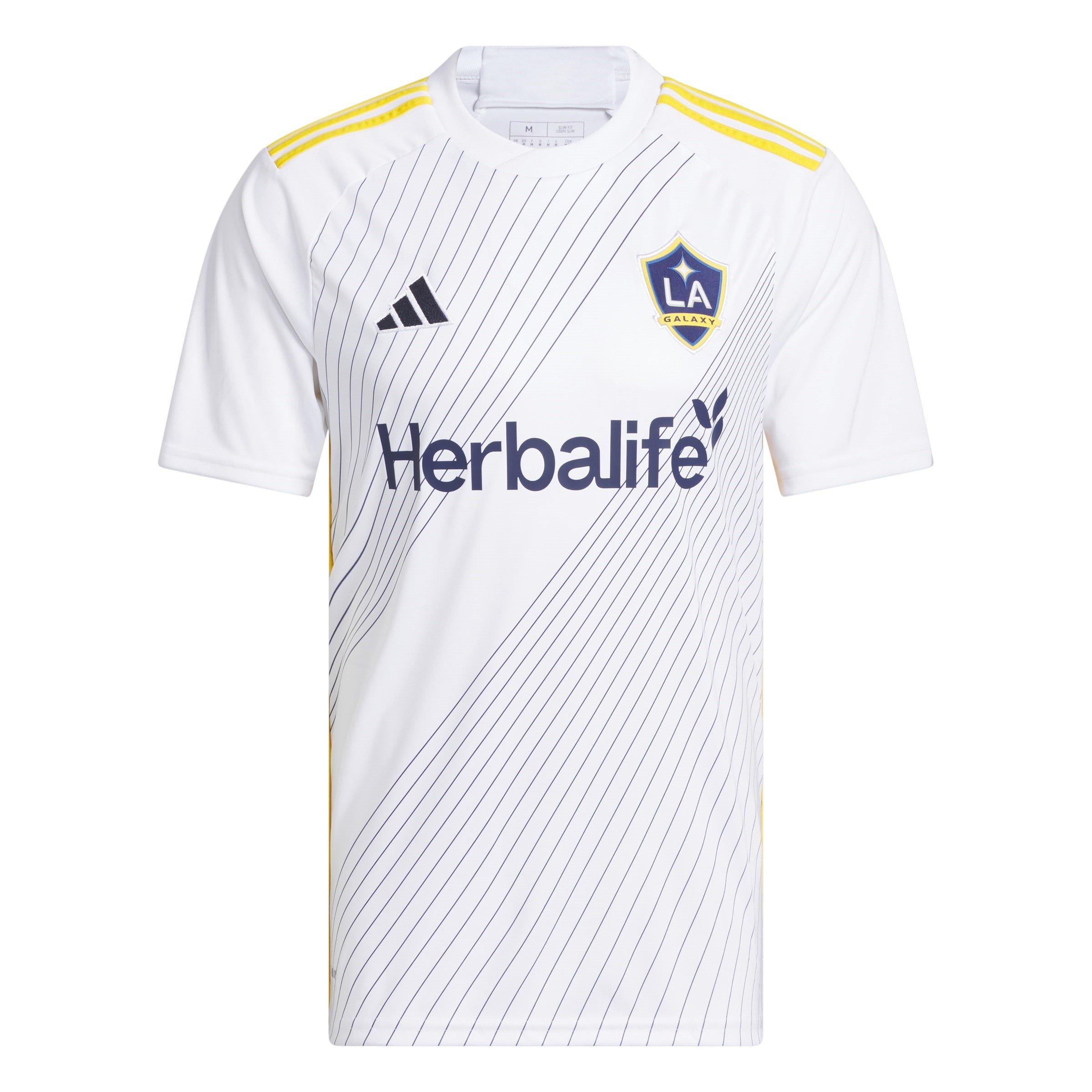 Weiß/Blau - adidas - LA Galaxy 2025 2026 Home Kit Mens - 1
