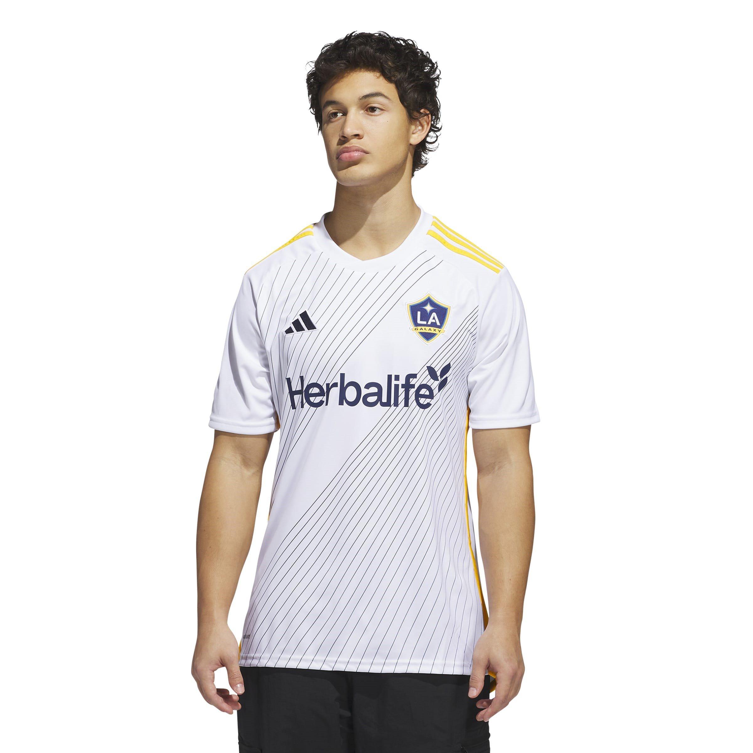 Weiß/Blau - adidas - LA Galaxy 2025 2026 Home Kit Mens - 3
