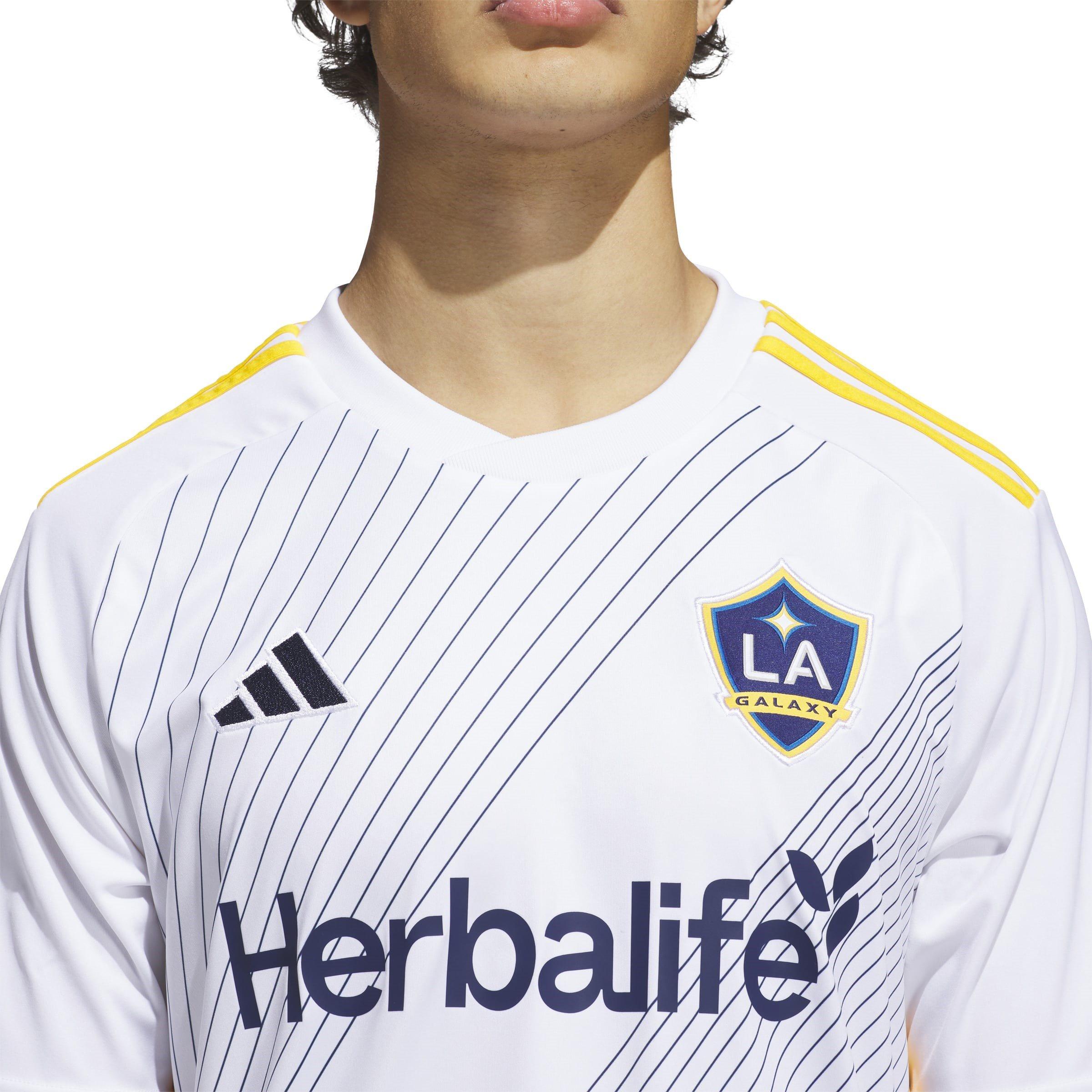 Weiß/Blau - adidas - LA Galaxy 2025 2026 Home Kit Mens - 6