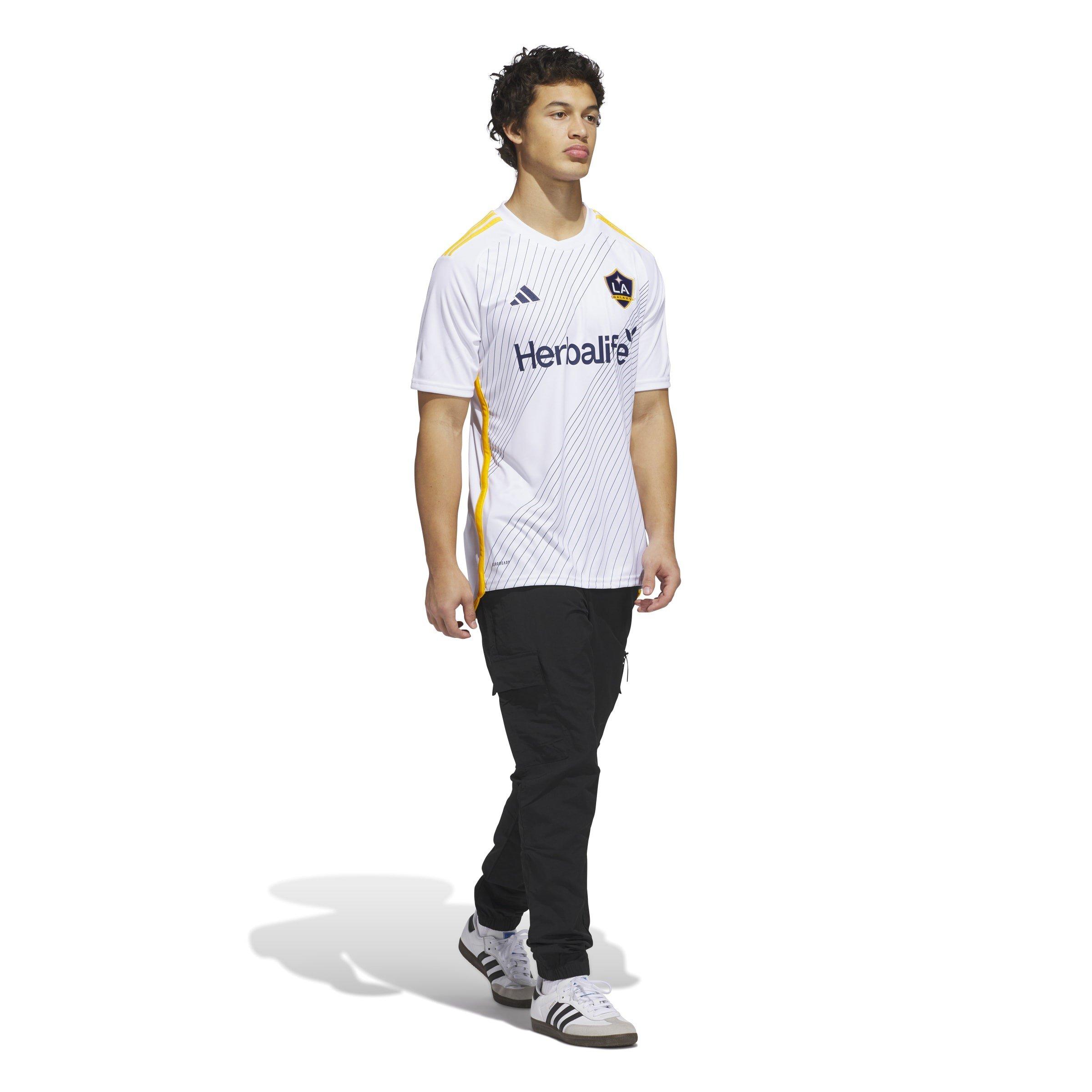 Weiß/Blau - adidas - LA Galaxy 2025 2026 Home Kit Mens - 7