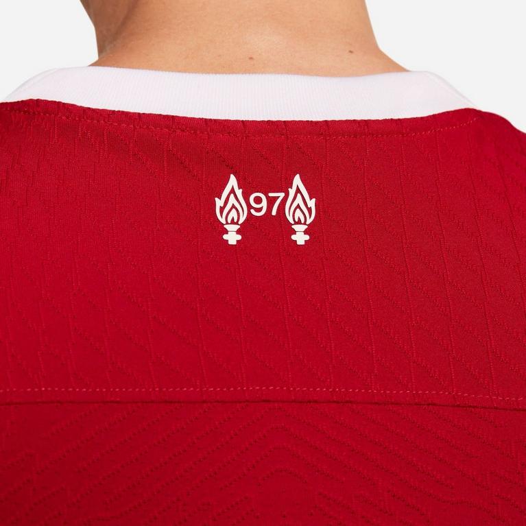Rouge/Blanc - Nike - A BATHING APE® Girls Club-print cotton T-shirt - 9