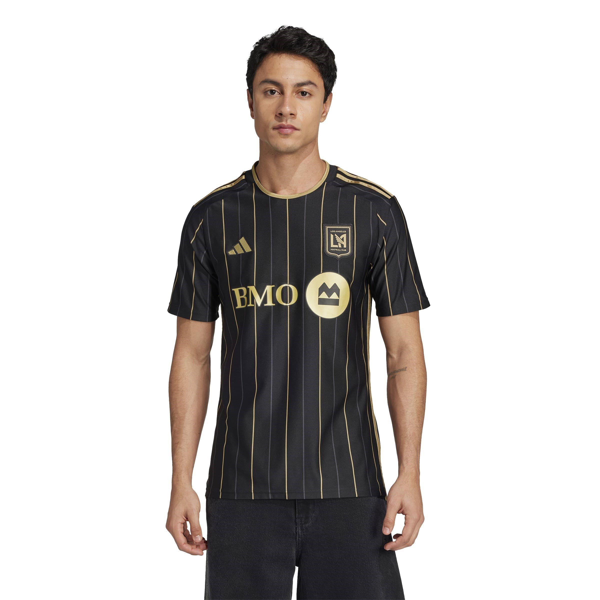 Black - adidas - Los Angeles Football Club Home Shirt 2025 2026 Adults - 3