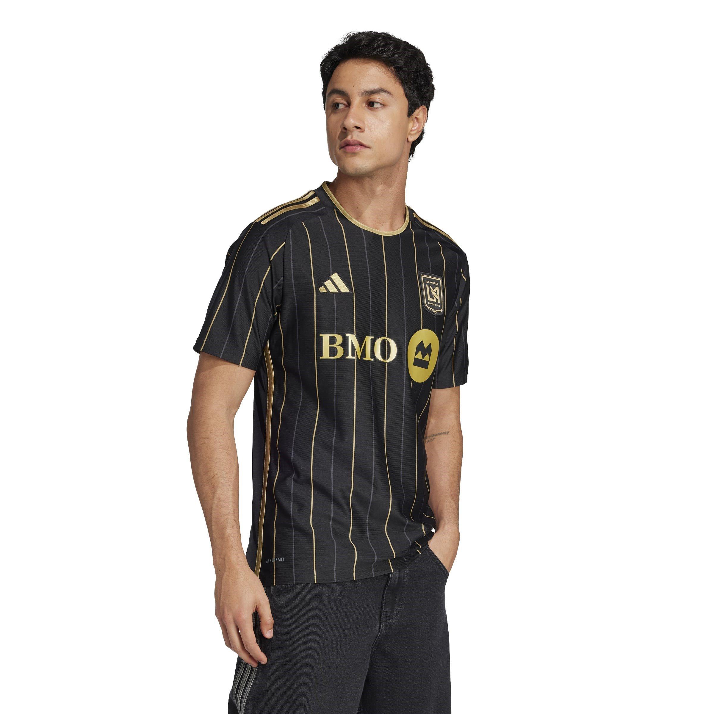 Black - adidas - Los Angeles Football Club Home Shirt 2025 2026 Adults - 5