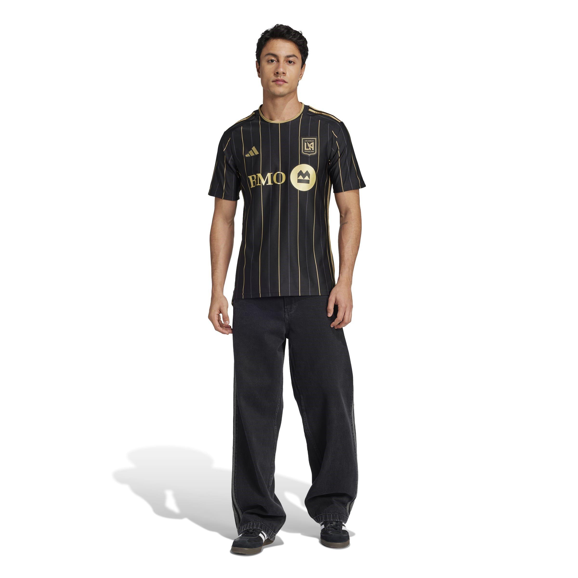 Black - adidas - Los Angeles Football Club Home Shirt 2025 2026 Adults - 8