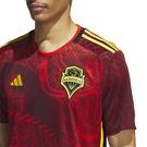 Rouge/Noir - adidas - Seattle Away Shirt 2023 Adults - 5