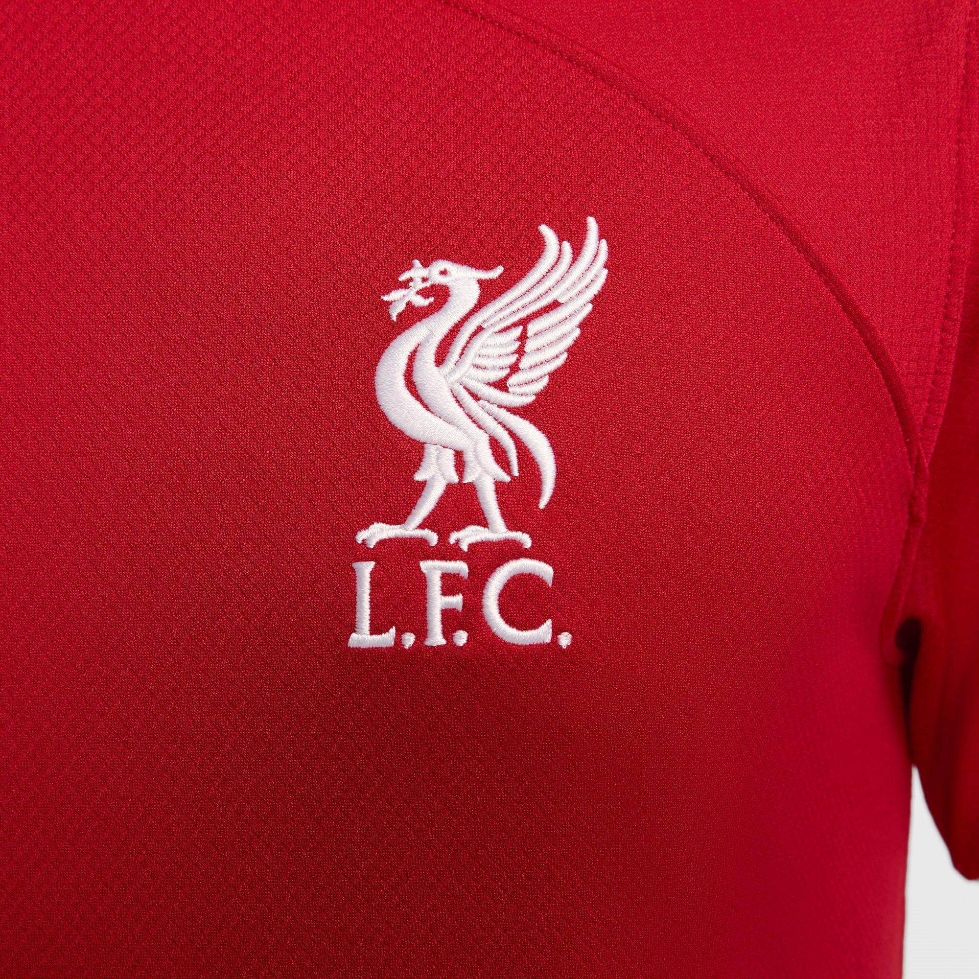 Rouge/Blanc - Nike - Liverpool Home Shirt 2023 2024 Adults - 6