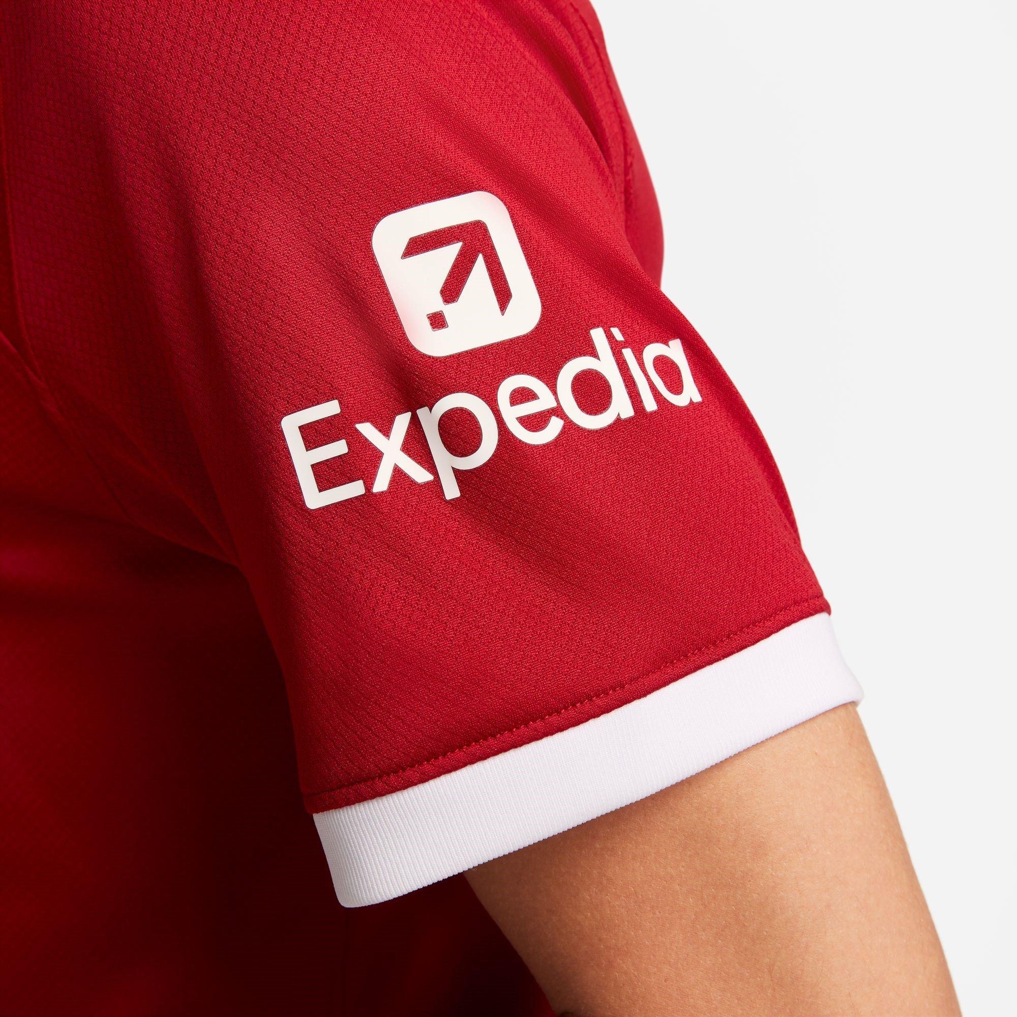 Rouge/Blanc - Nike - Liverpool Home Shirt 2023 2024 Adults - 8