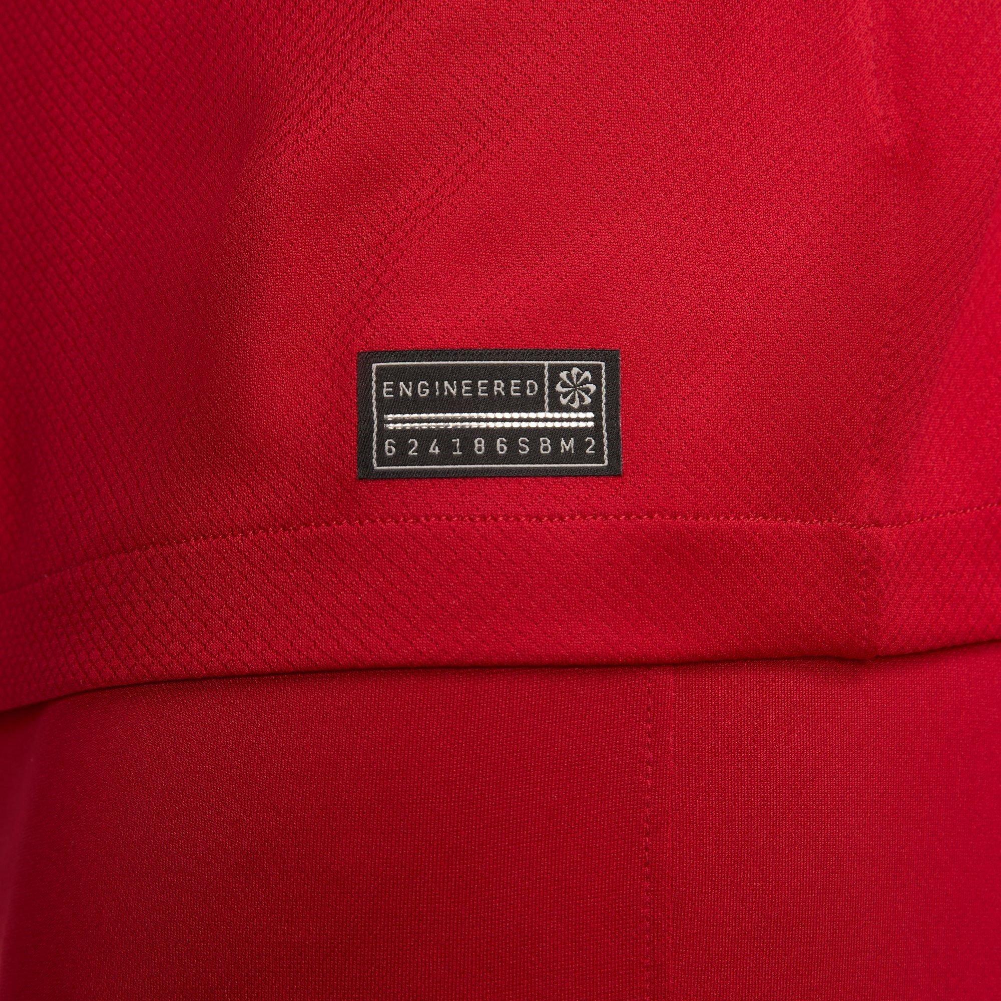 Rouge/Blanc - Nike - Liverpool Home Shirt 2023 2024 Adults - 9