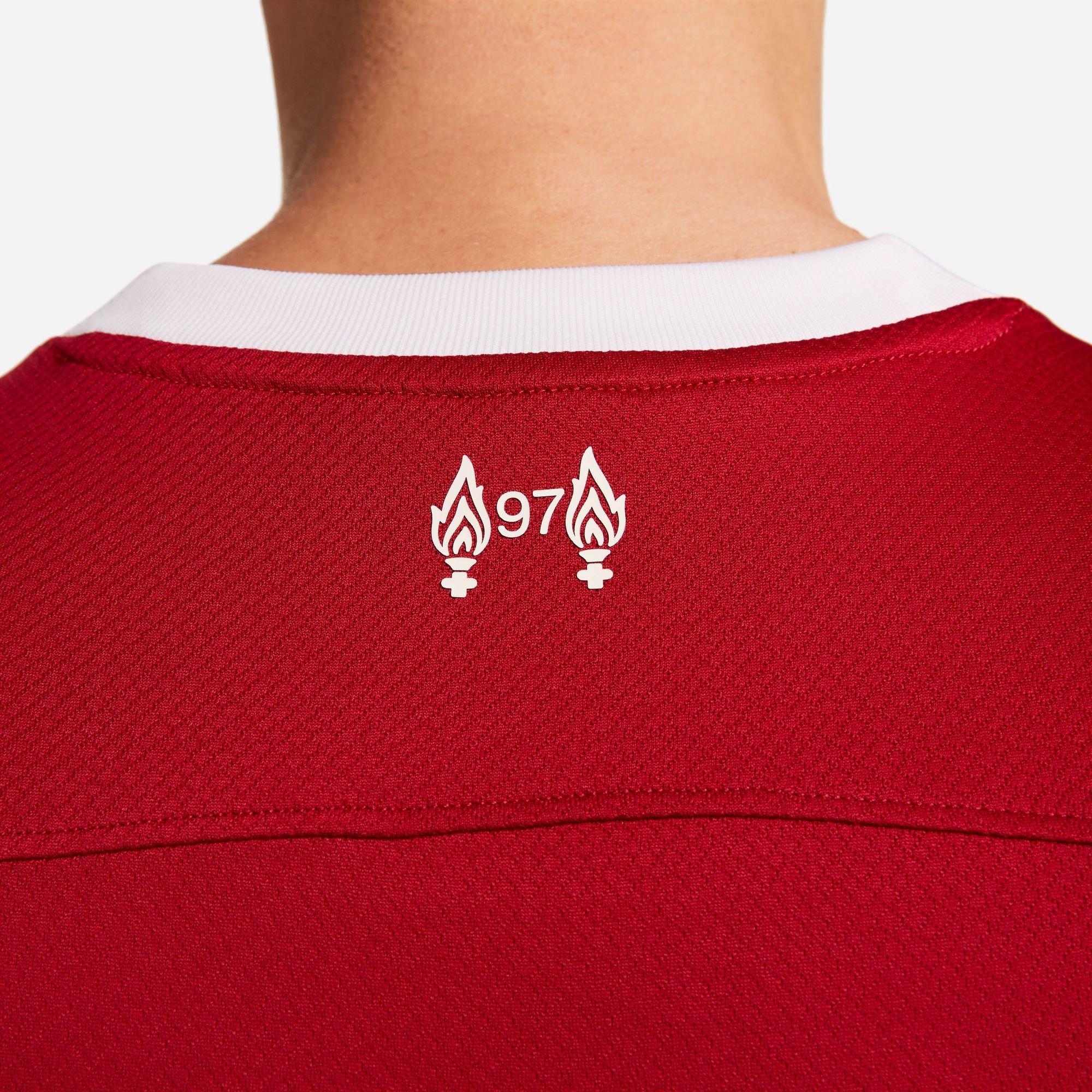 Rouge/Blanc - Nike - Liverpool Home Shirt 2023 2024 Adults - 10