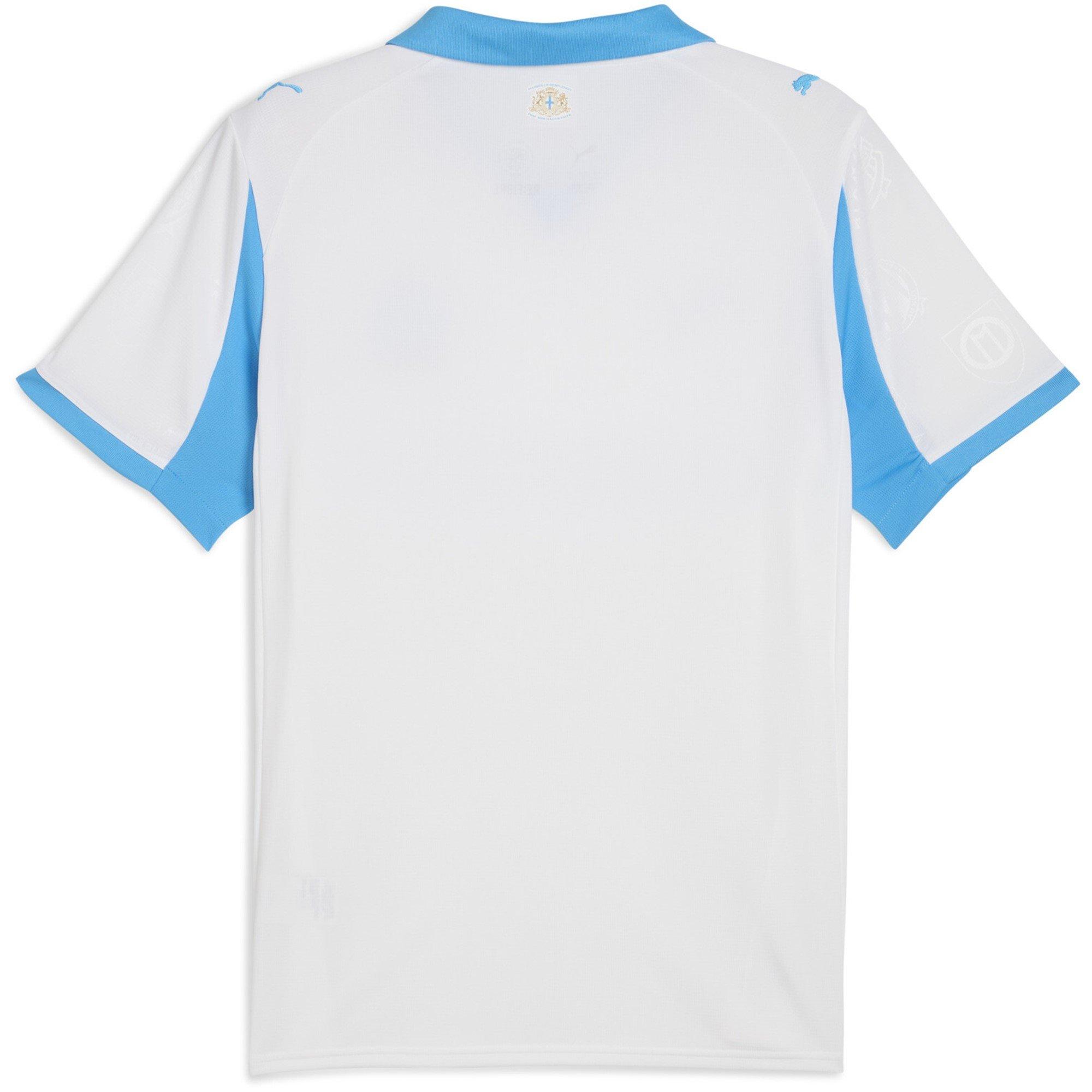 Weiß/Blau - Puma - Olympique Marseille Home Shirt 2025 2026 Adults - 2