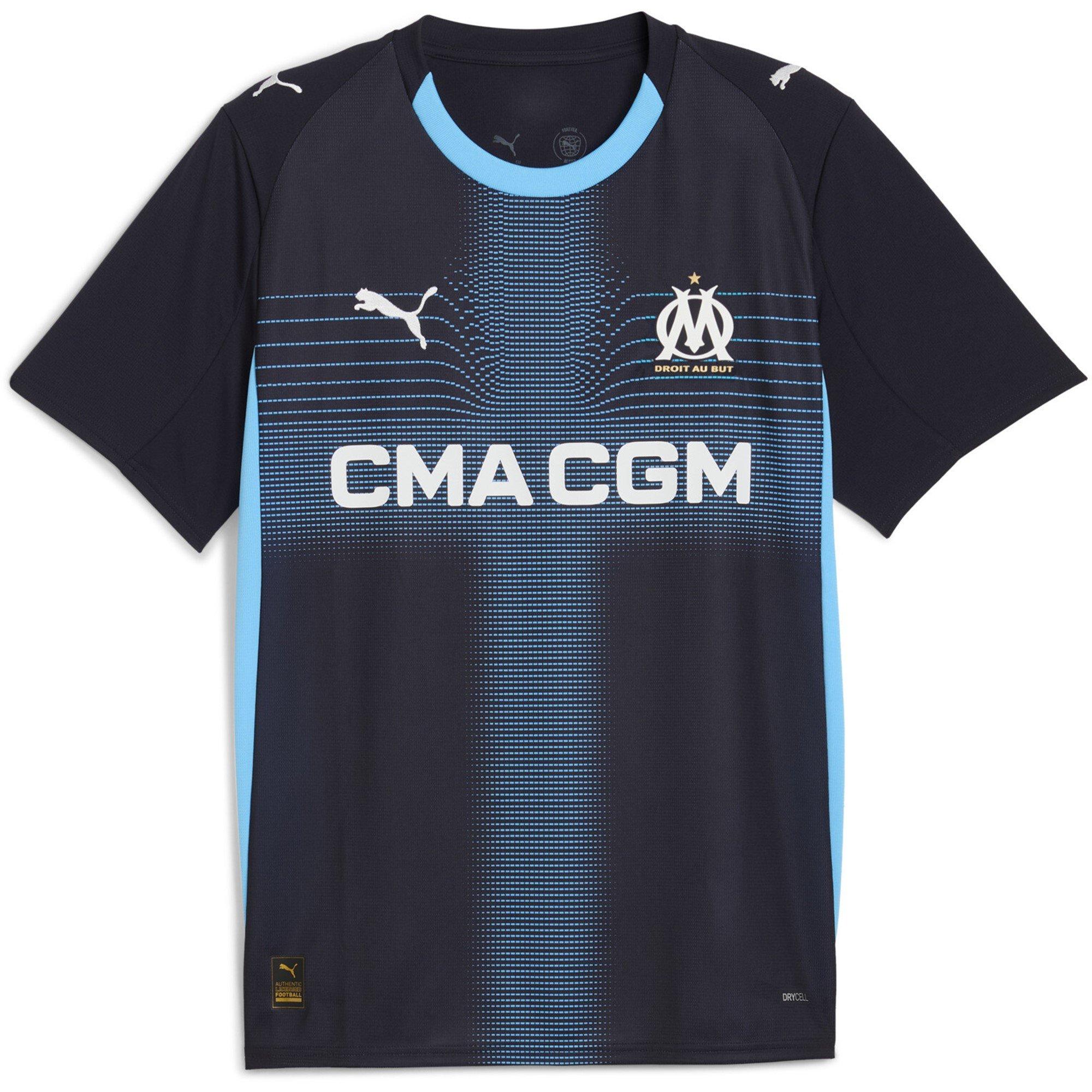 Navy/Blue - Puma - Olympique Marseille Away Shirt 2025 2026 Adults - 1
