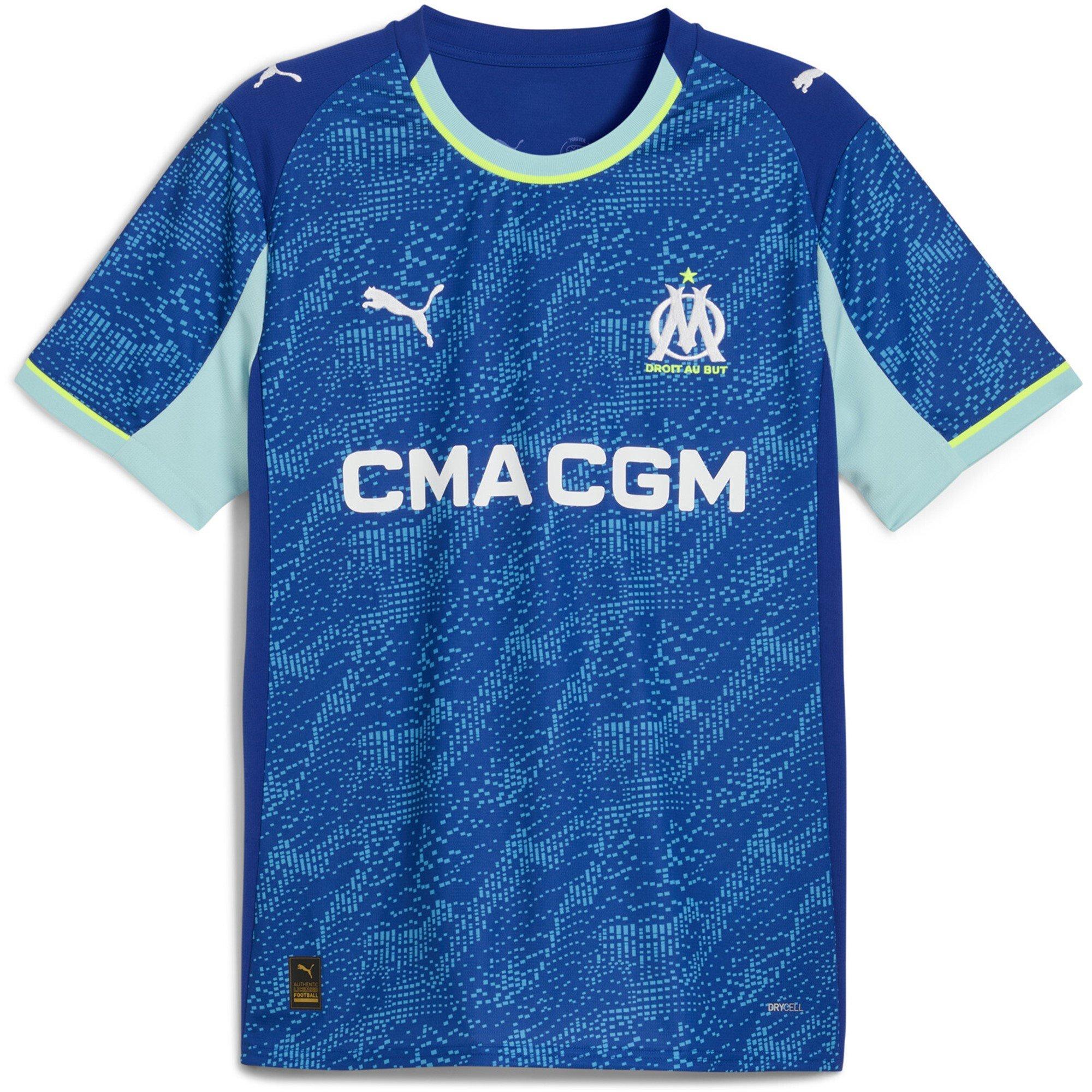 Blue - Puma - Marseille Third Shirt 2025 2026 Adults - 1