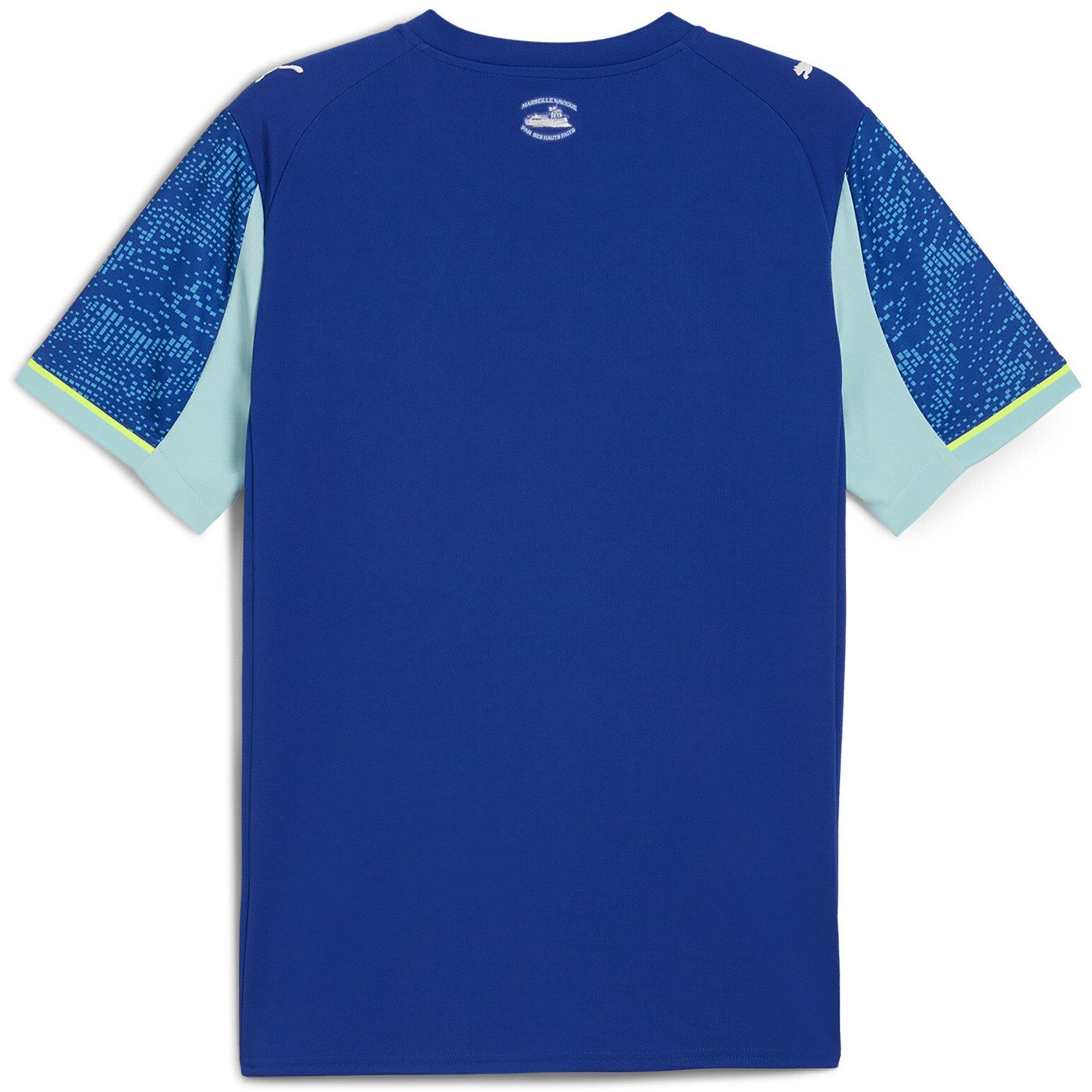 Blue - Puma - Marseille Third Shirt 2025 2026 Adults - 2